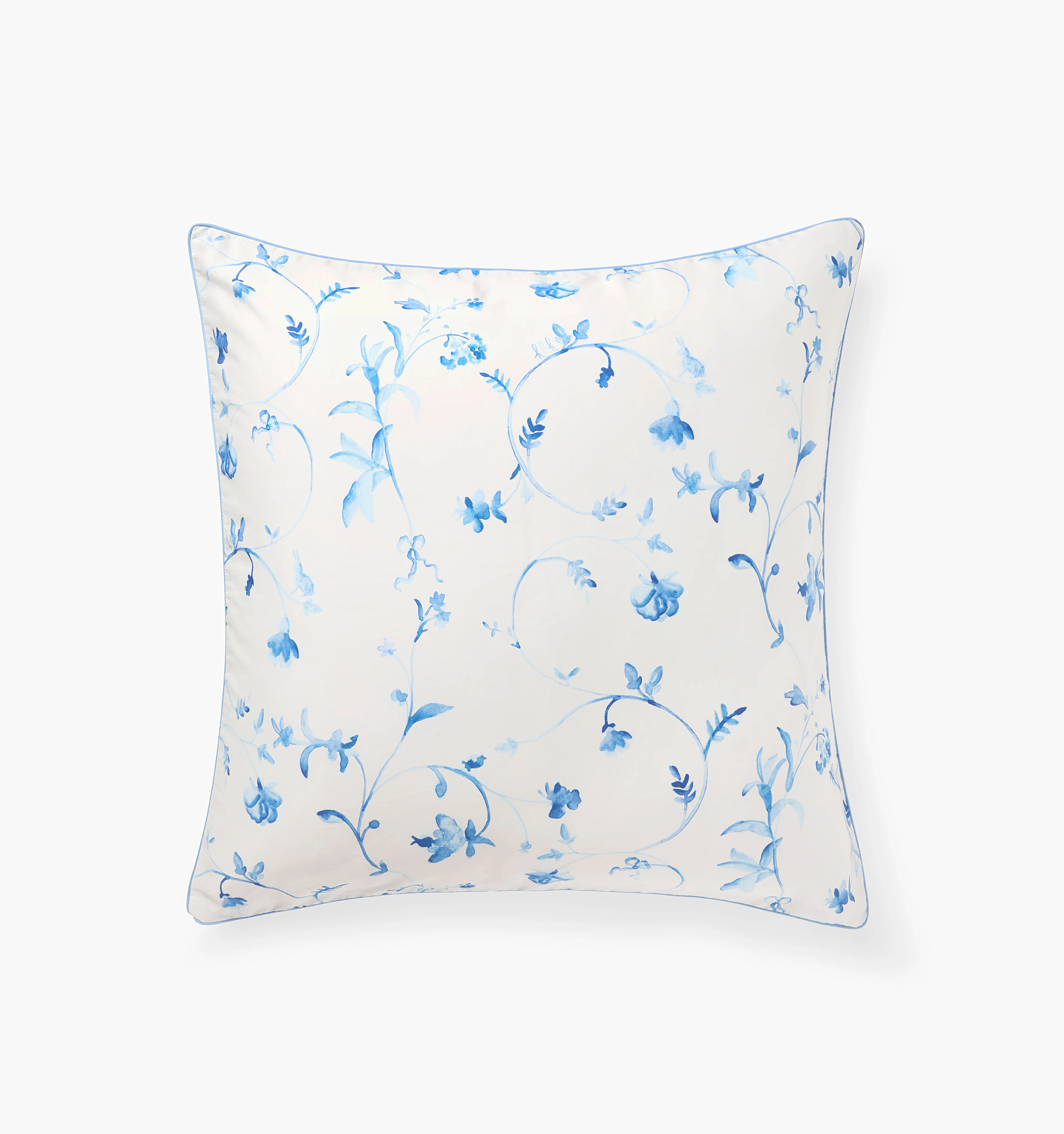 The Euro Sham - Blue Botanical - Image 4
