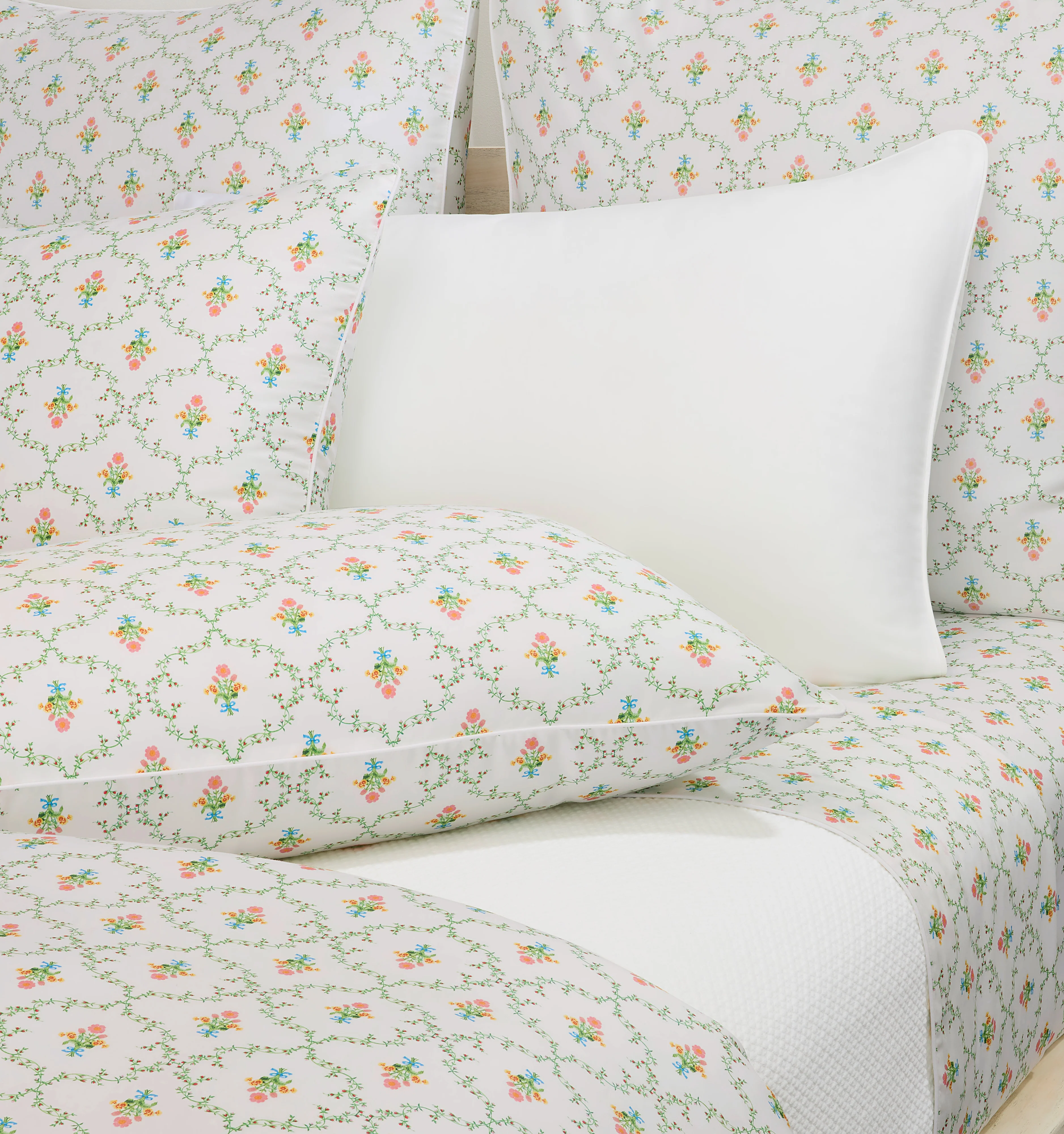 The Duvet Cover - Pastel Trellis - Image 2