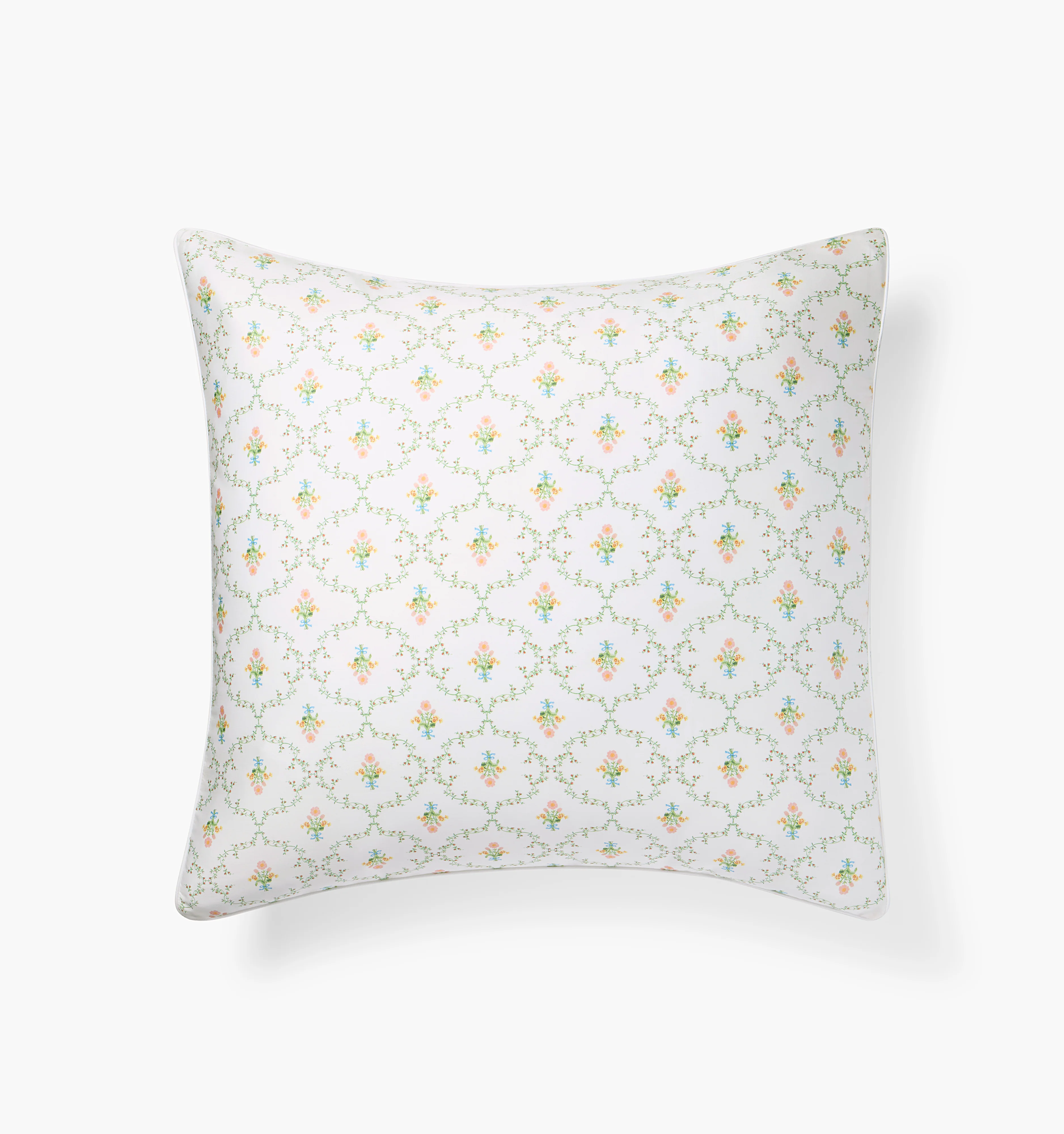The Euro Sham - Pastel Trellis - Image 3