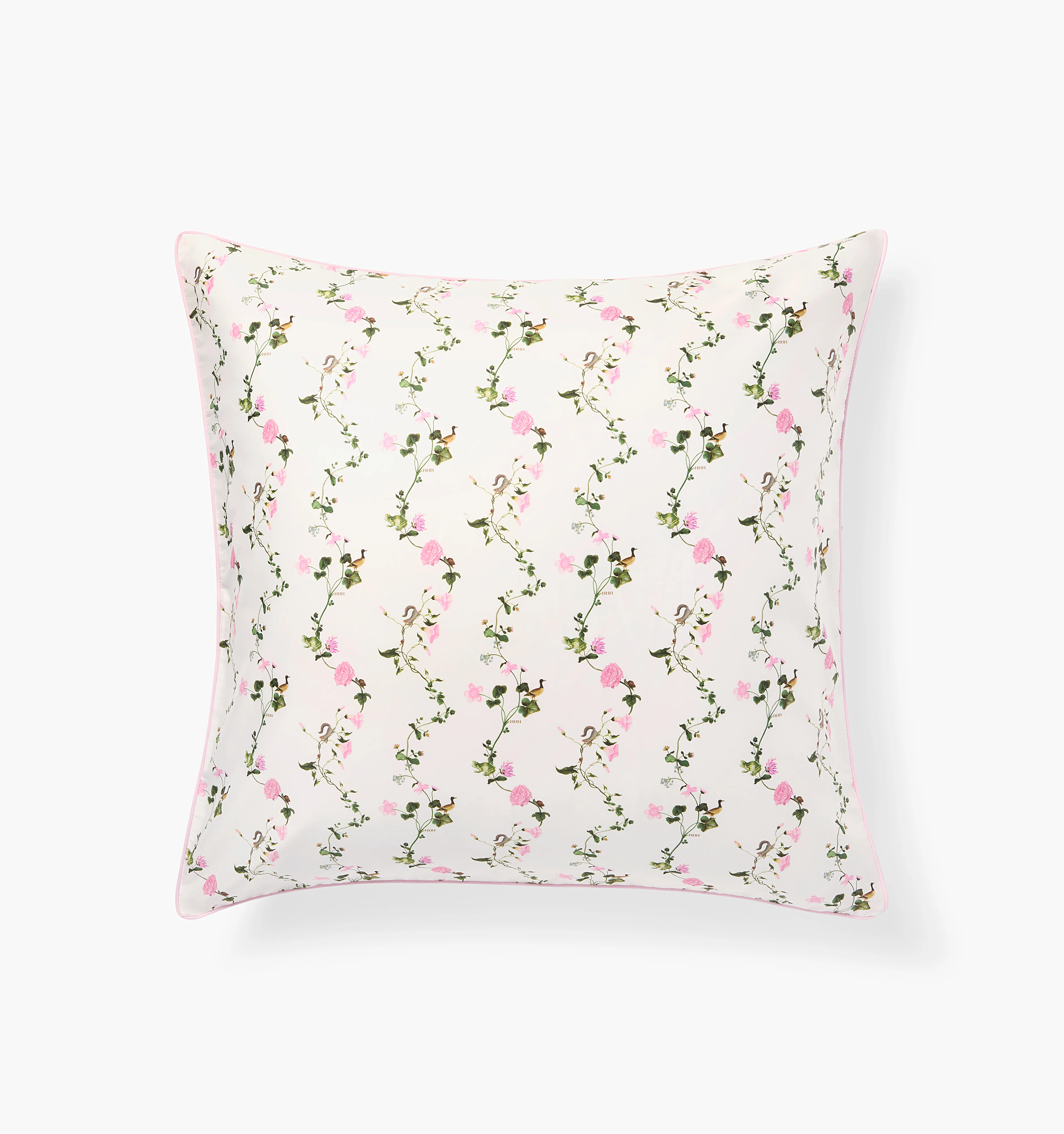 The Euro Sham - Pink Pond Floral - Image 4