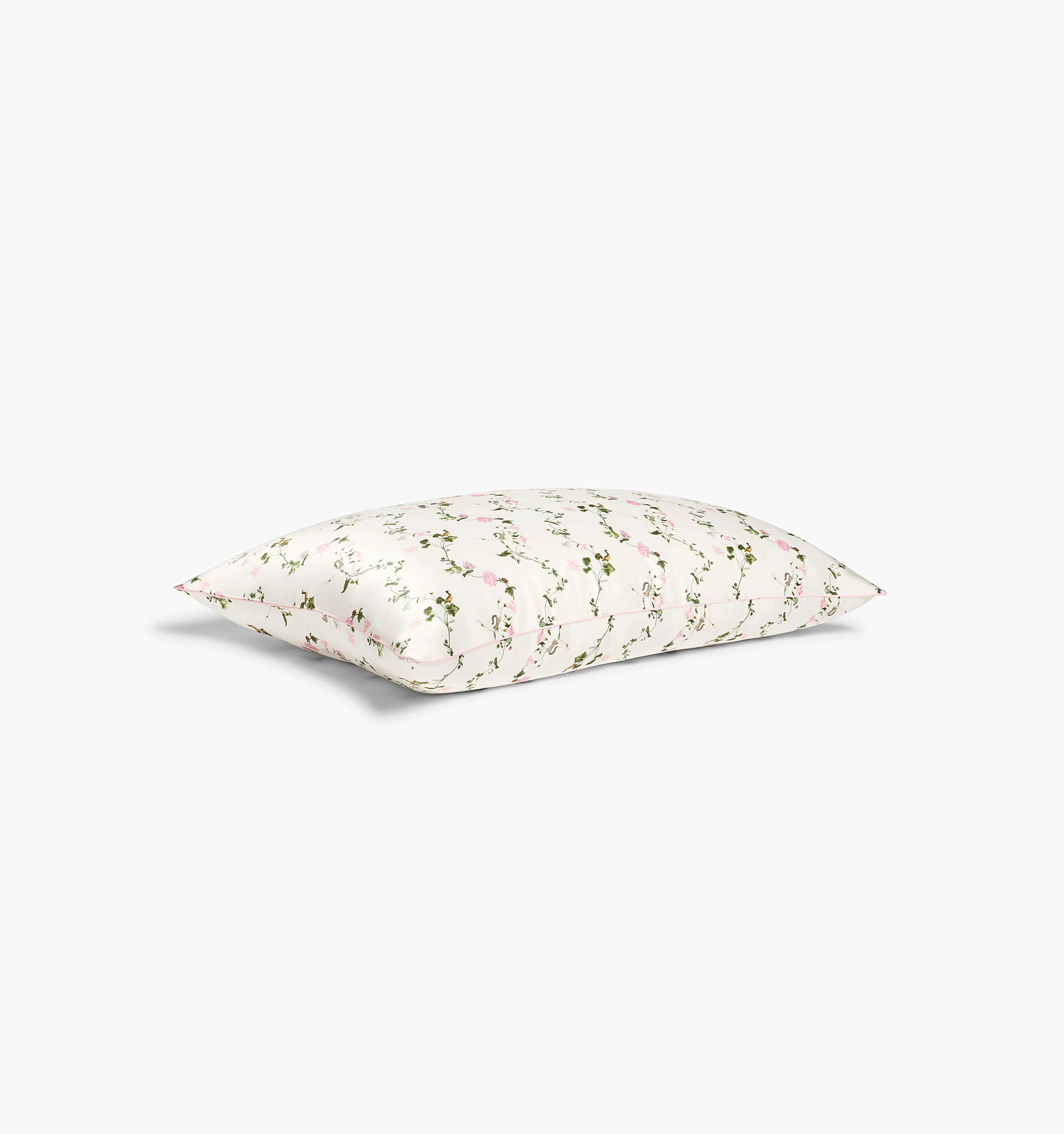 The Sisi Silk Pillowcase - Pink Pond Floral - Image 7