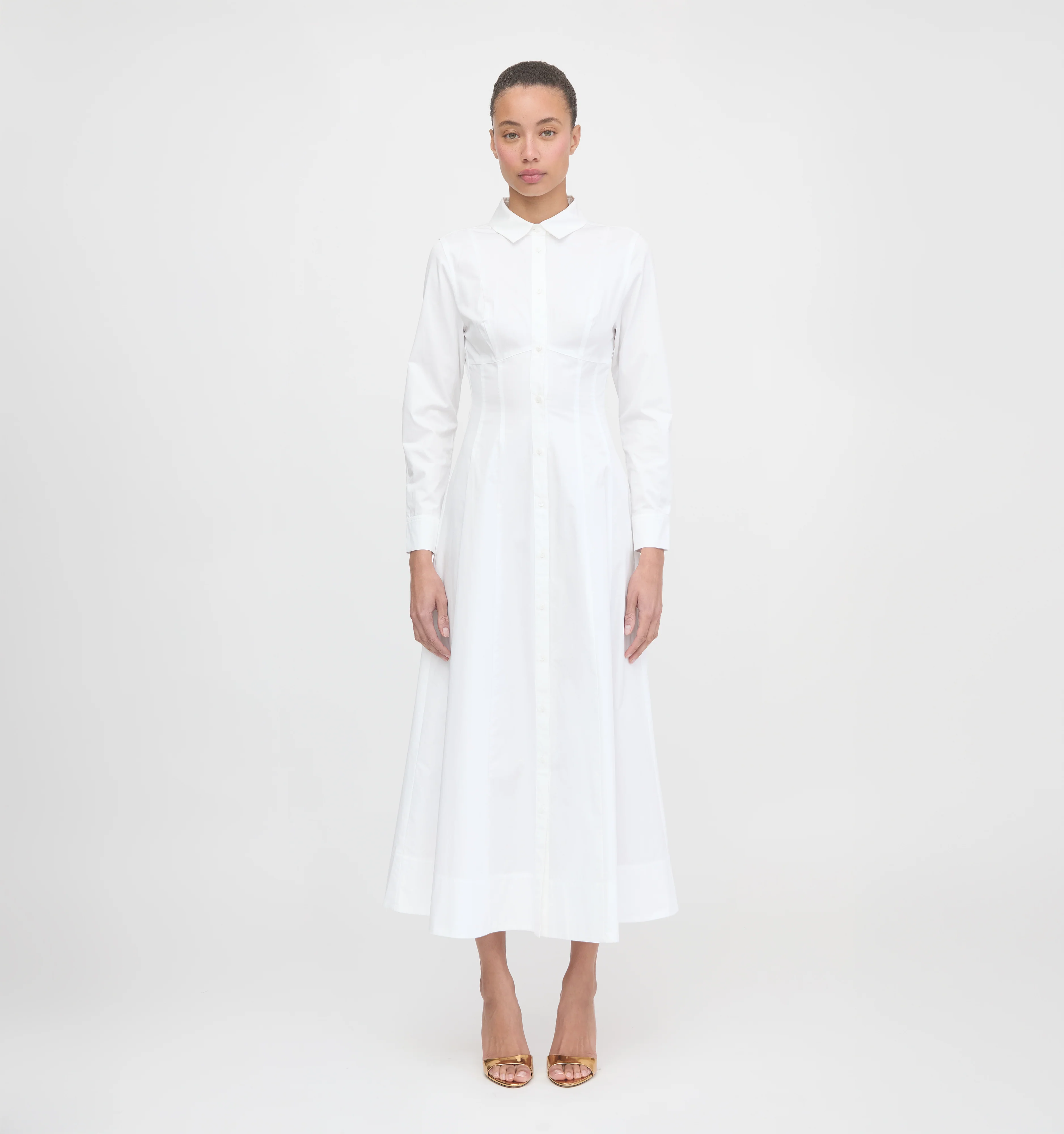 The Alandra Dress - White
