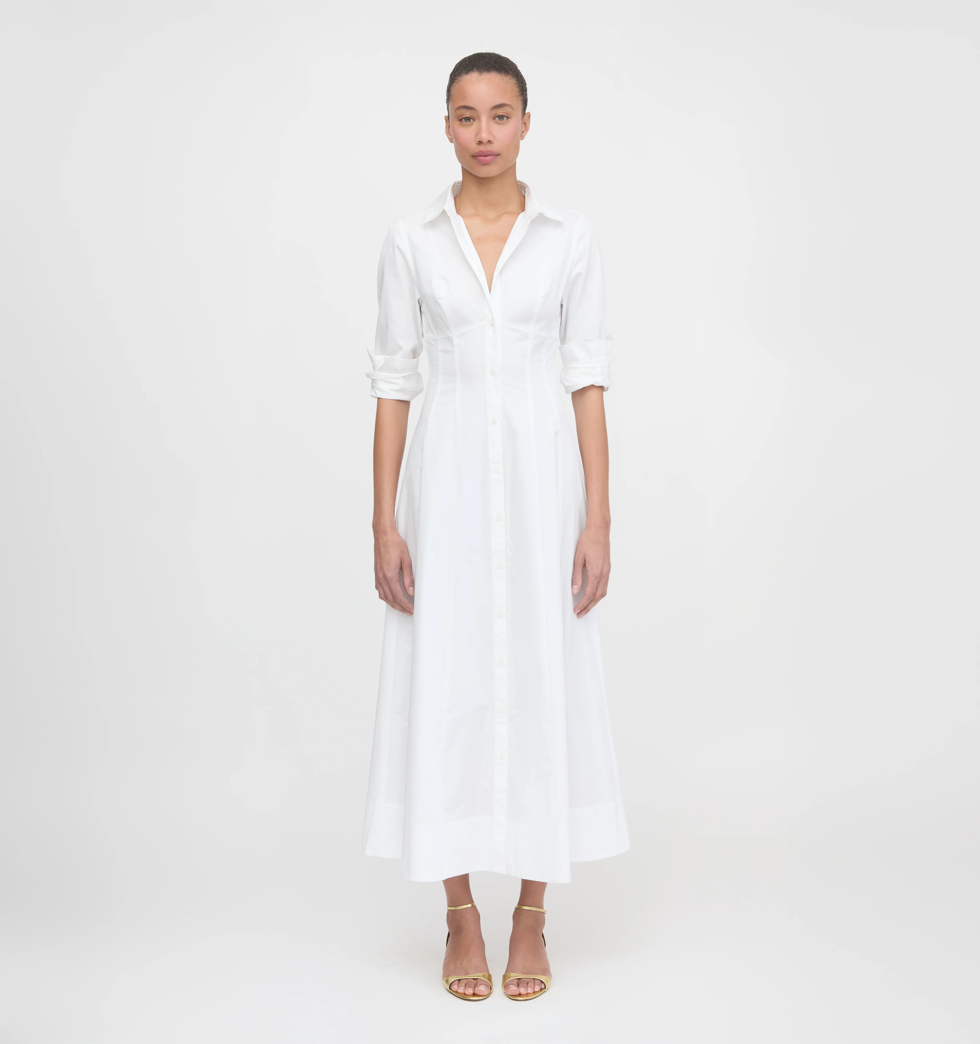 The Alandra Dress - White - Image 3
