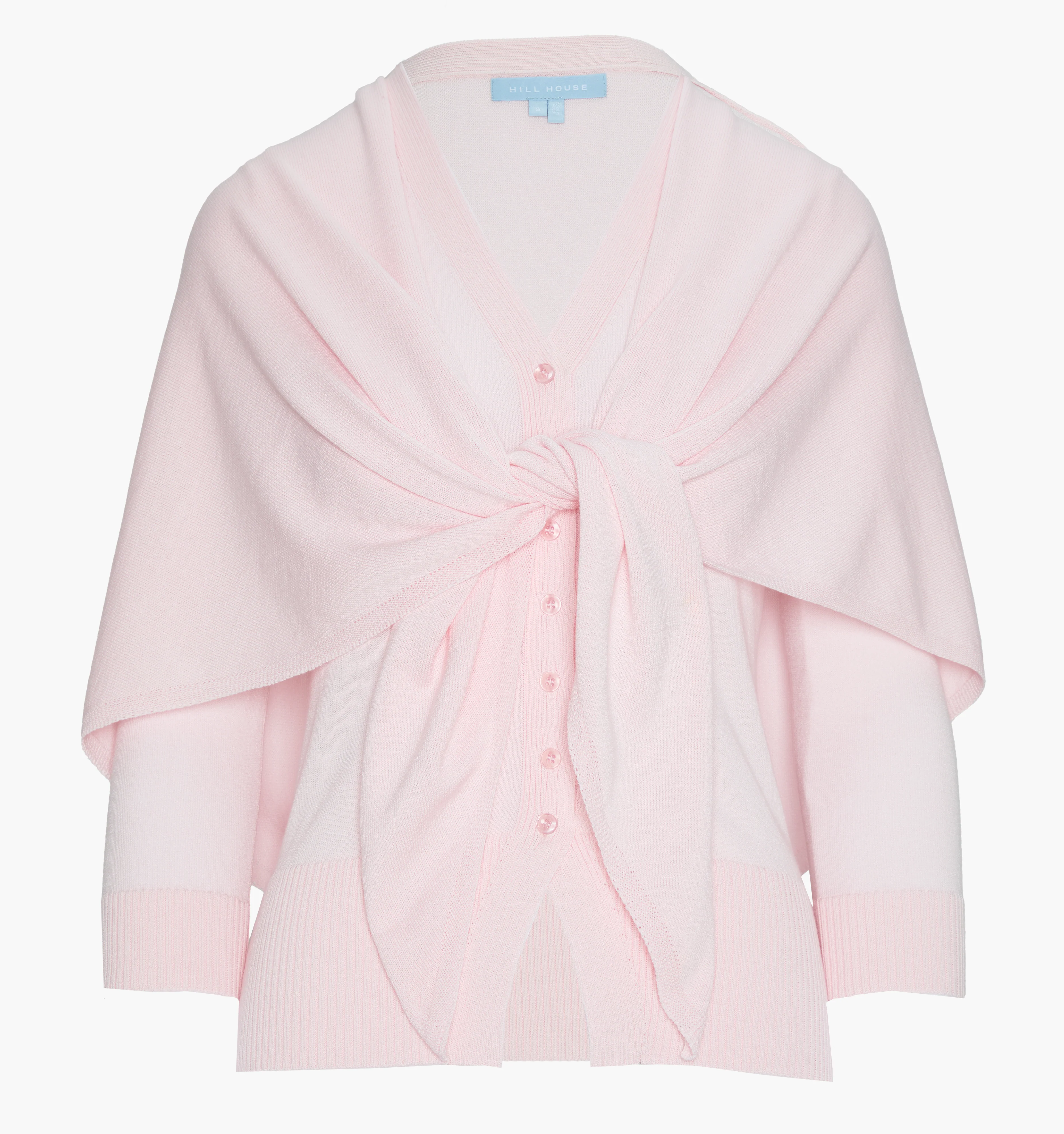 The Amal Cardigan - Soft Pink - Image 7