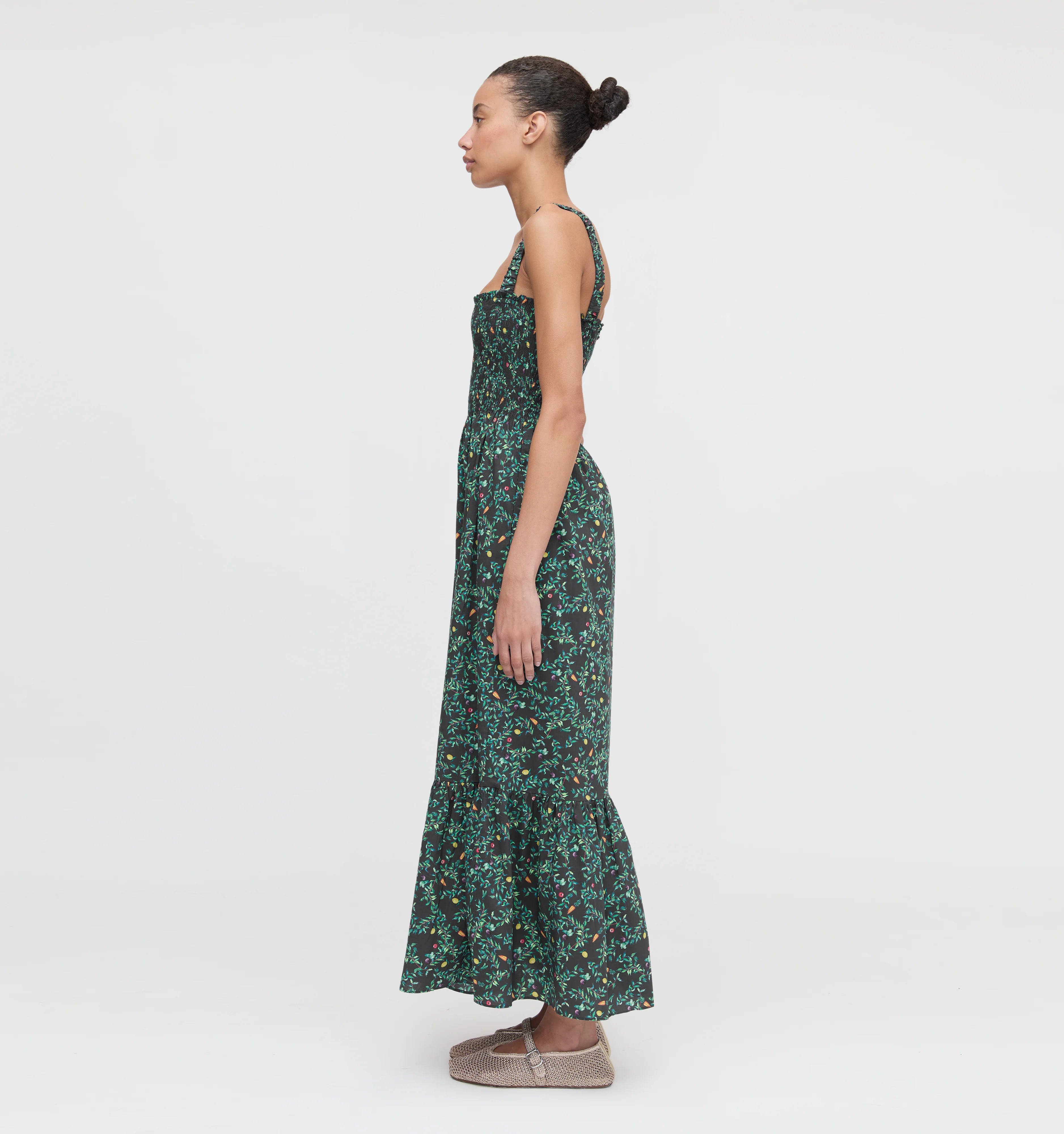 The Anjuli Nap Dress - Midnight Garden - Image 4