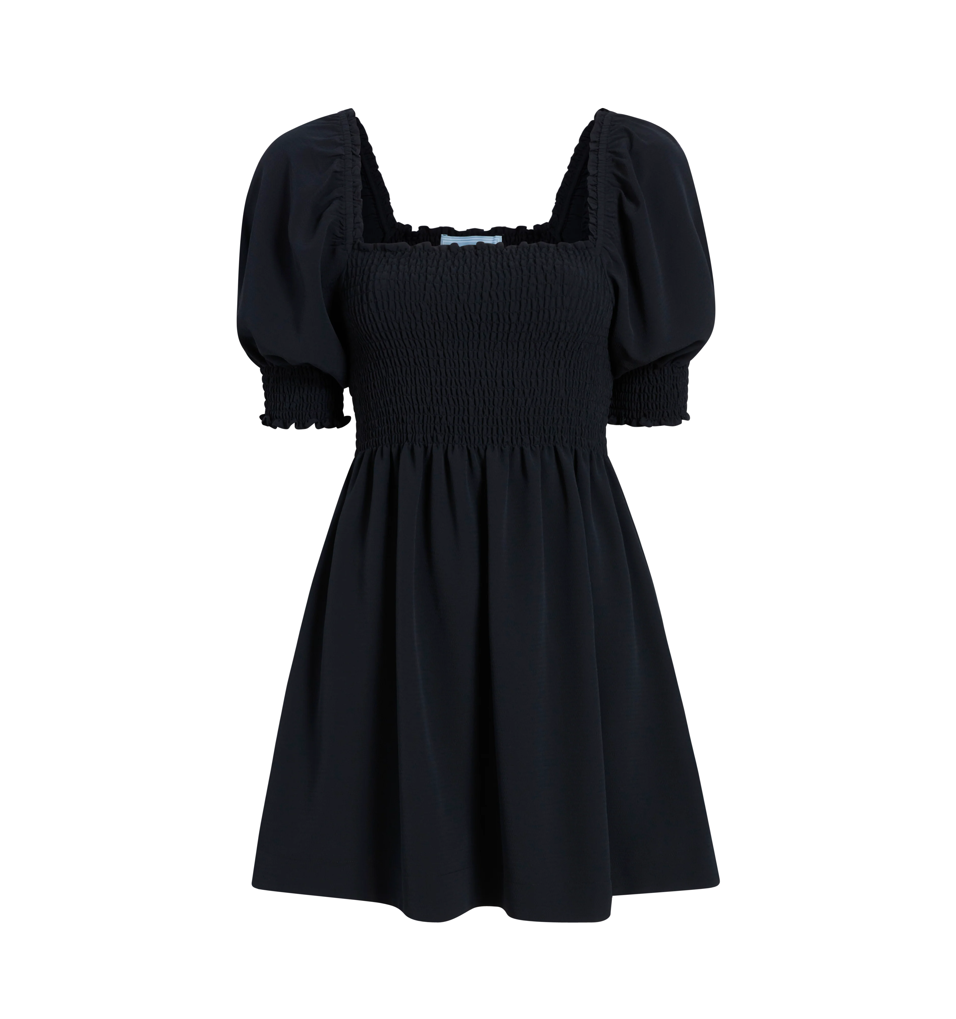 The Athena Nap Dress - Black Crepe - Image 5