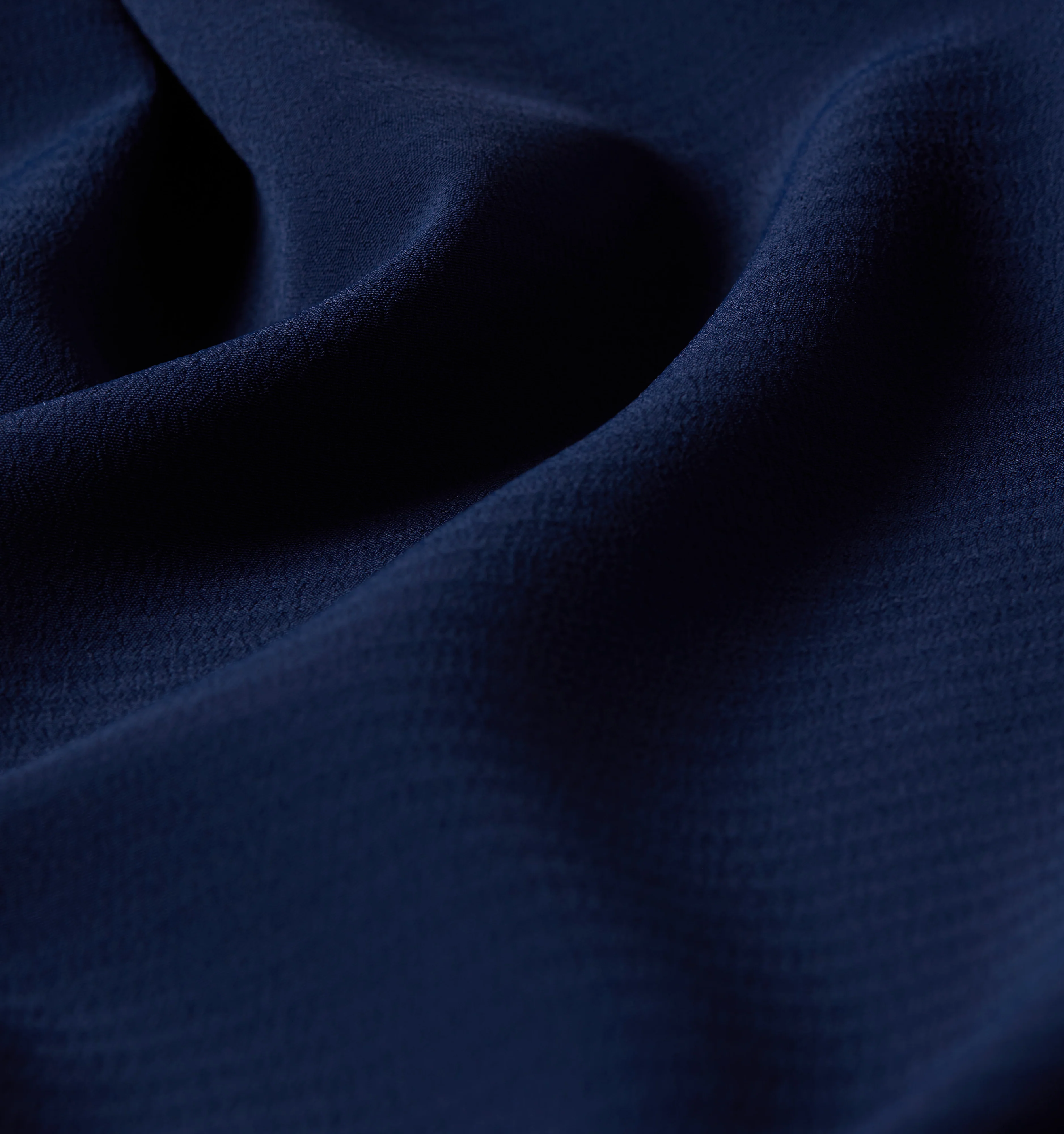The Athena Nap Dress - Navy Crepe - Image 4