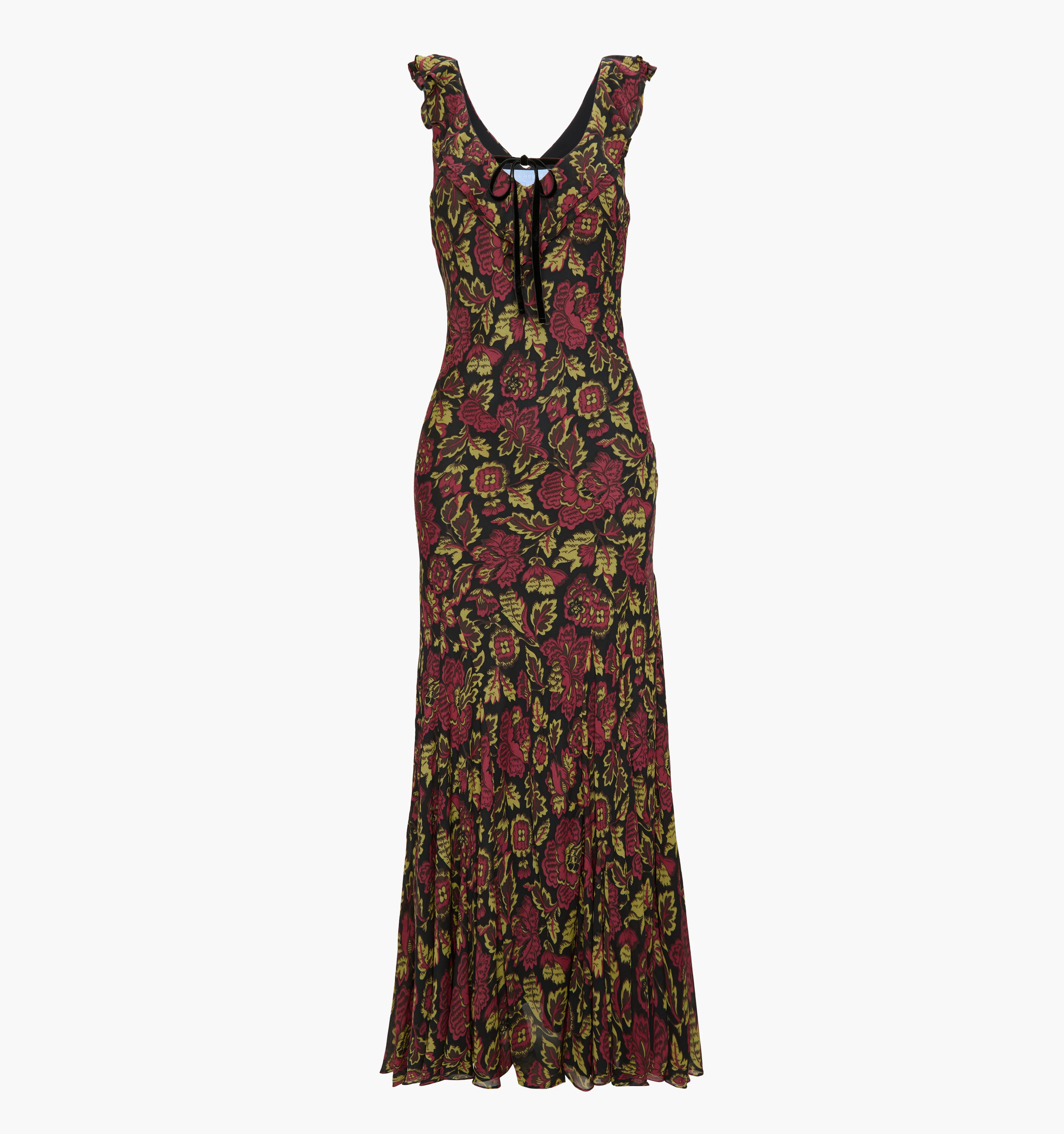 The Augustina Dress - Black Palampore Floral - Image 6