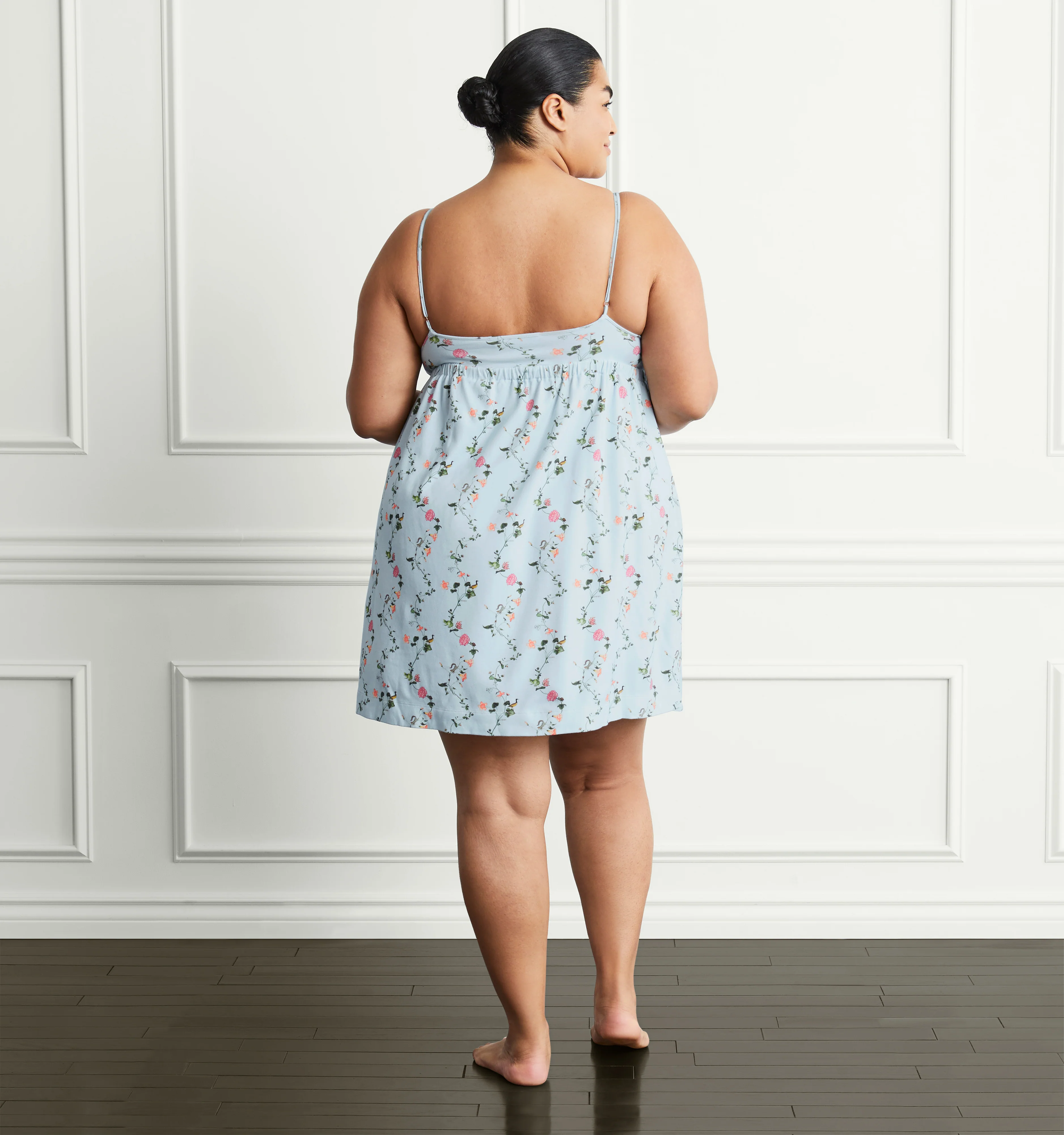The Aurora Sleep Dress - Pond Floral - Image 4