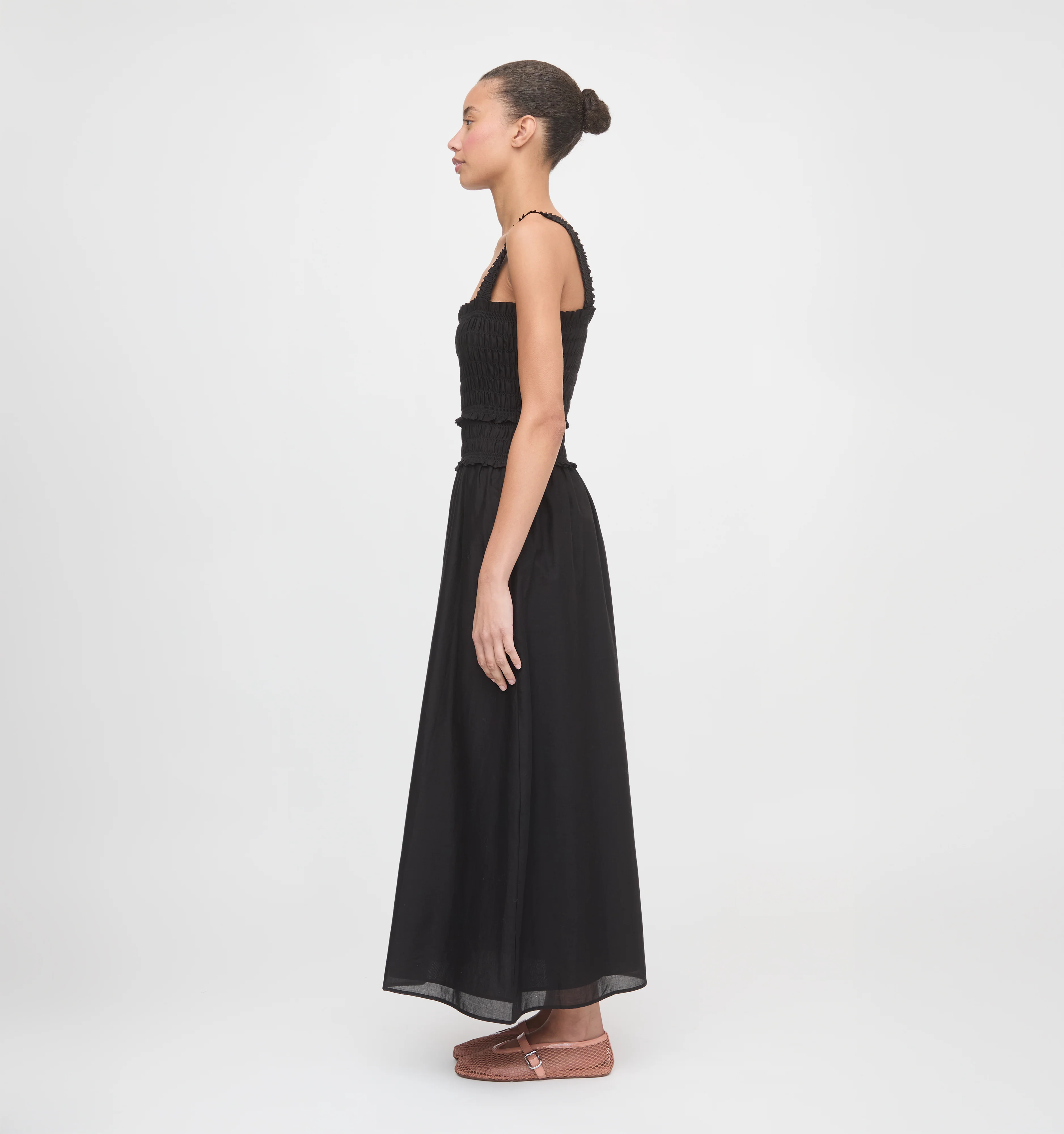 The Azalea Maxi Nap Dress - Black - Image 3