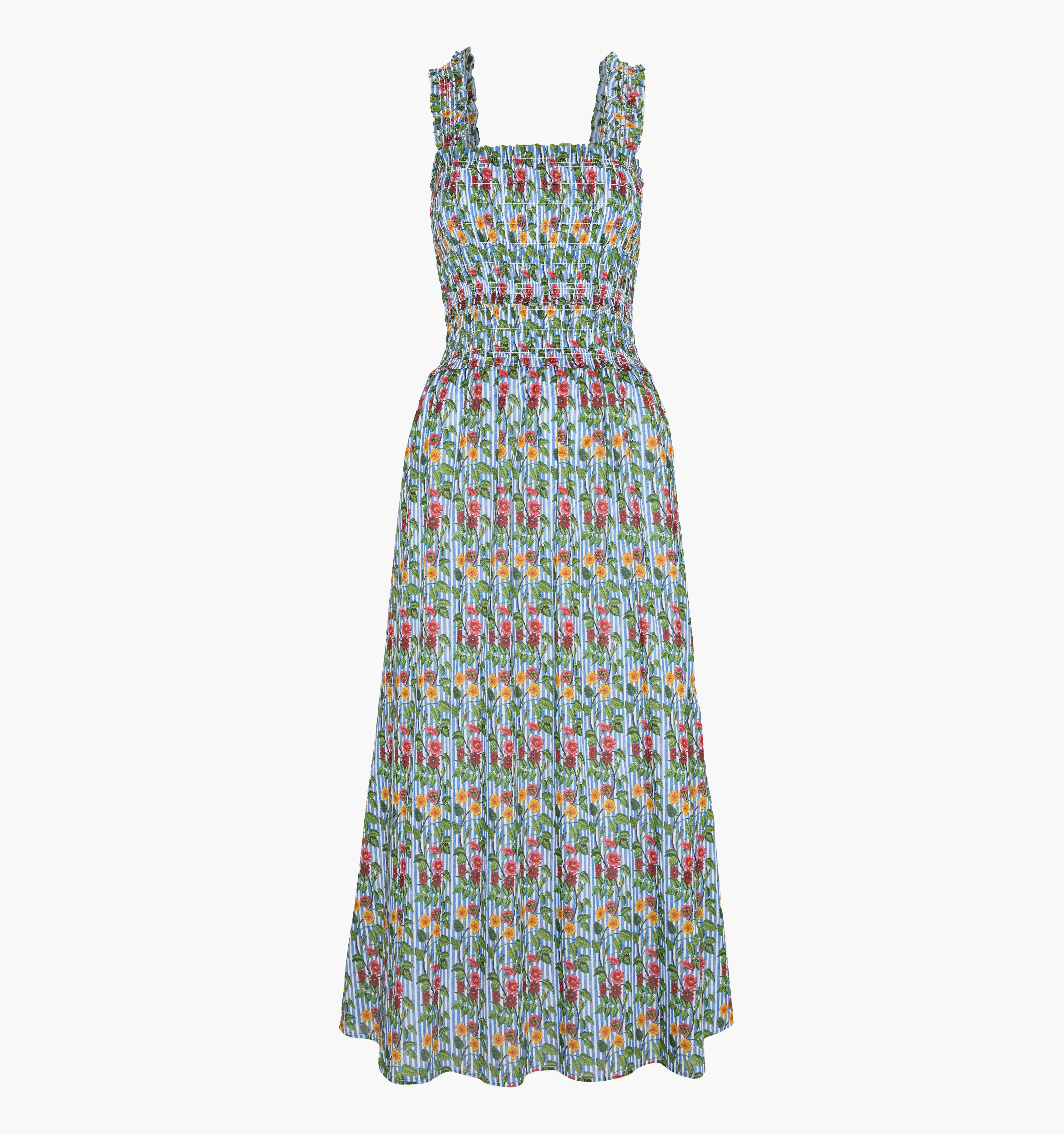The Azalea Maxi Nap Dress - Geranium Stripe - Image 5