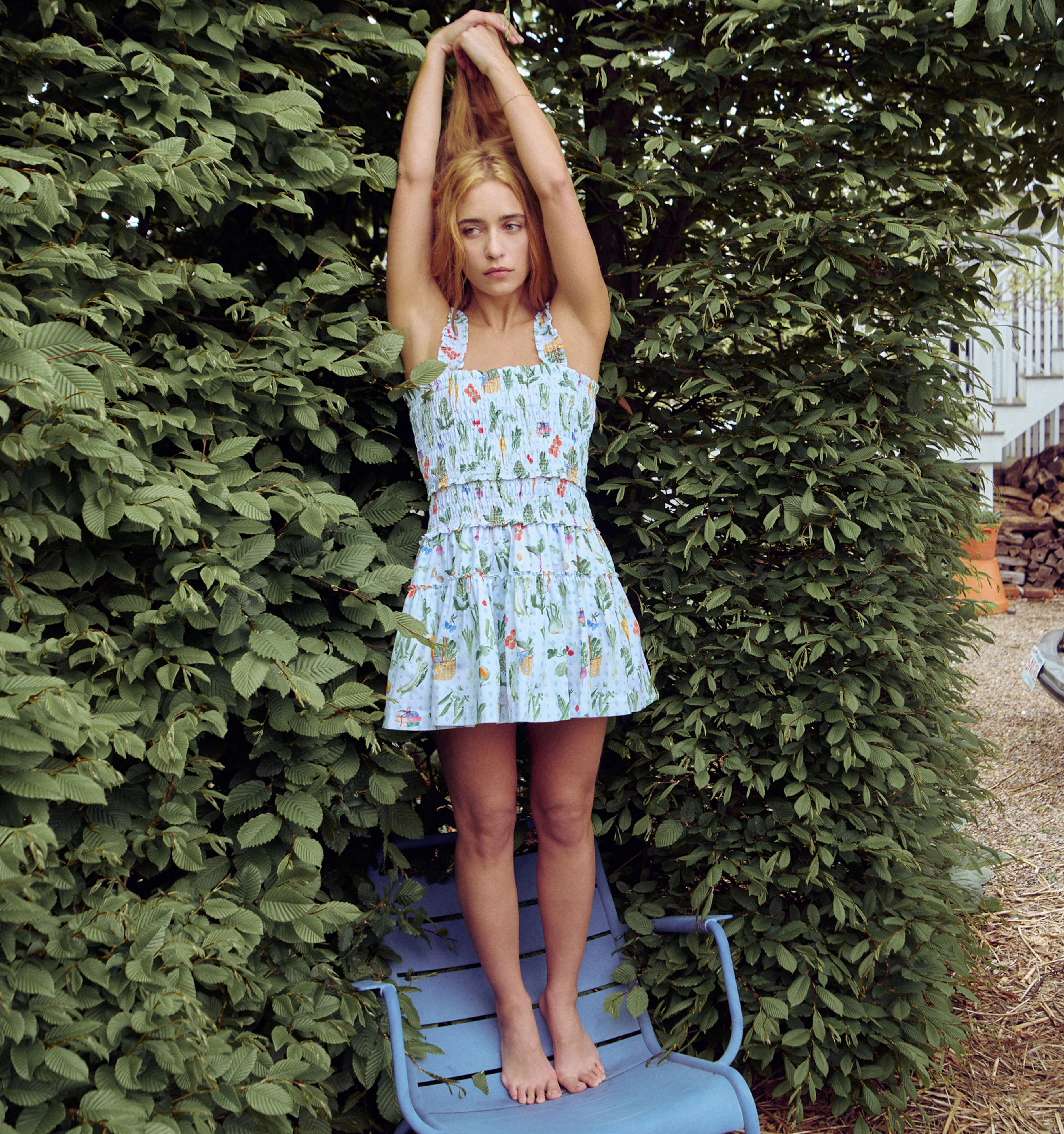 The Azalea Mini Nap Dress - Farmer's Market - Image 5