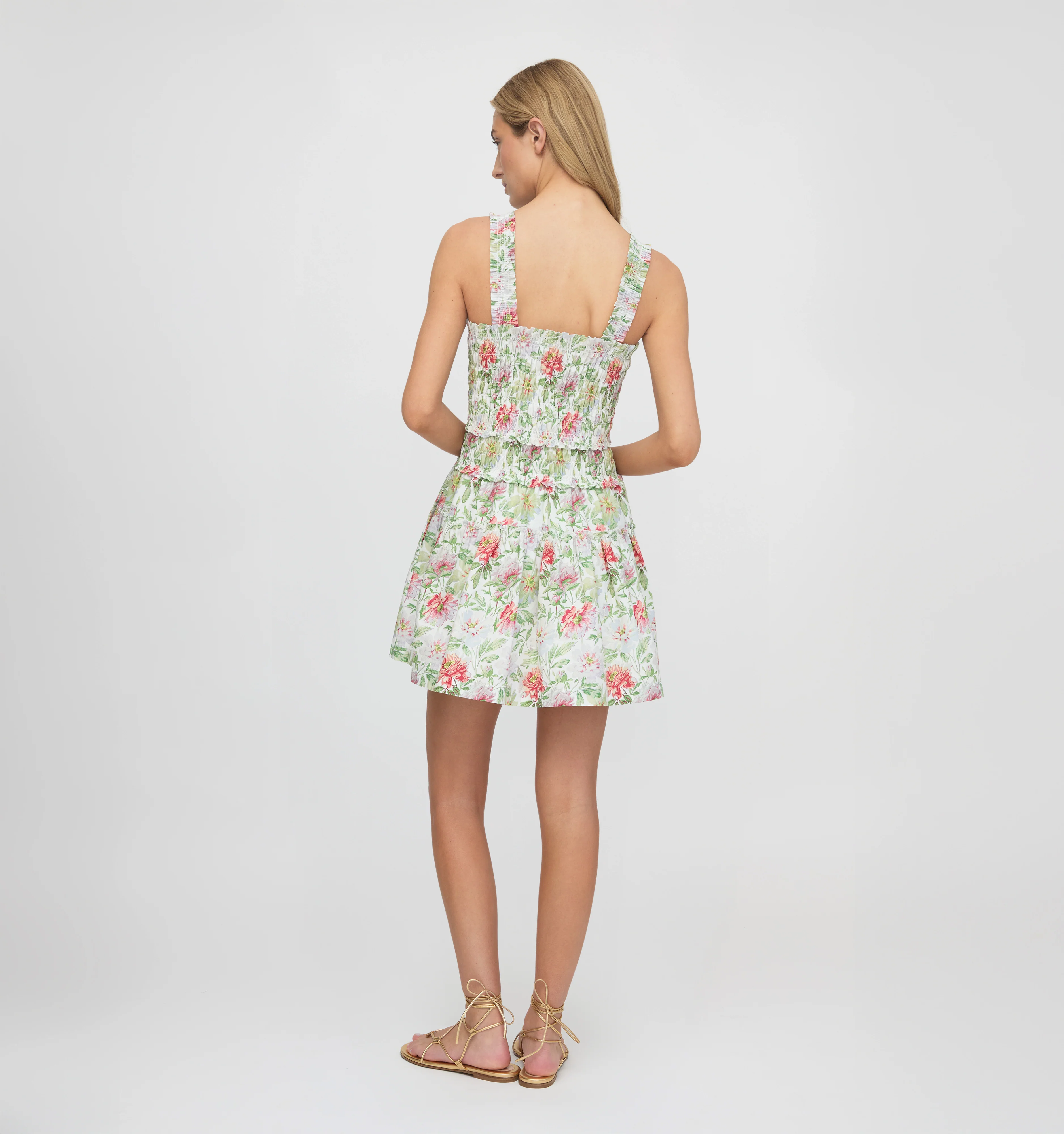 The Azalea Mini Nap Dress - Peony Chintz - Image 3