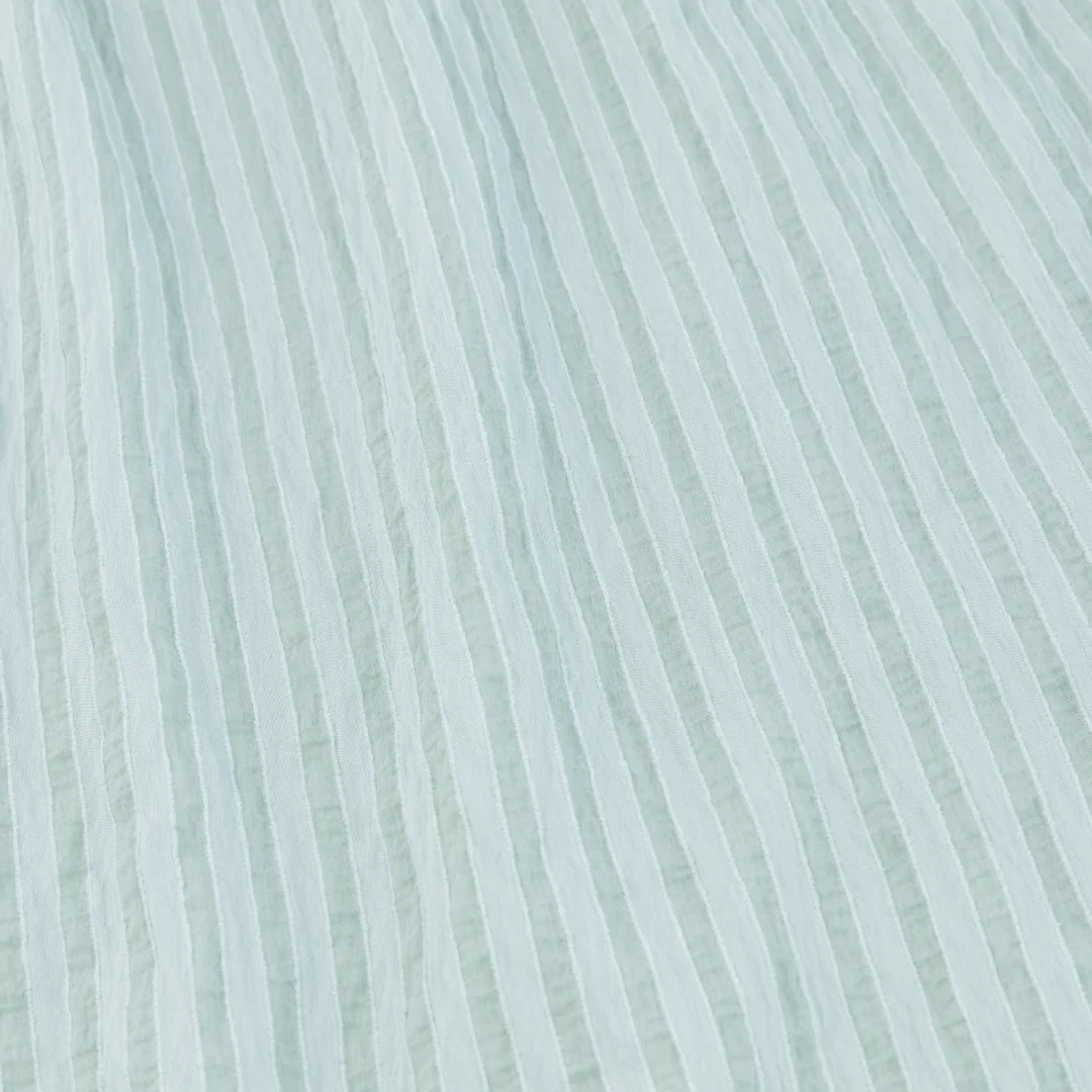 The Azalea Nap Top - Sage Green Tonal Seersucker - Image 5