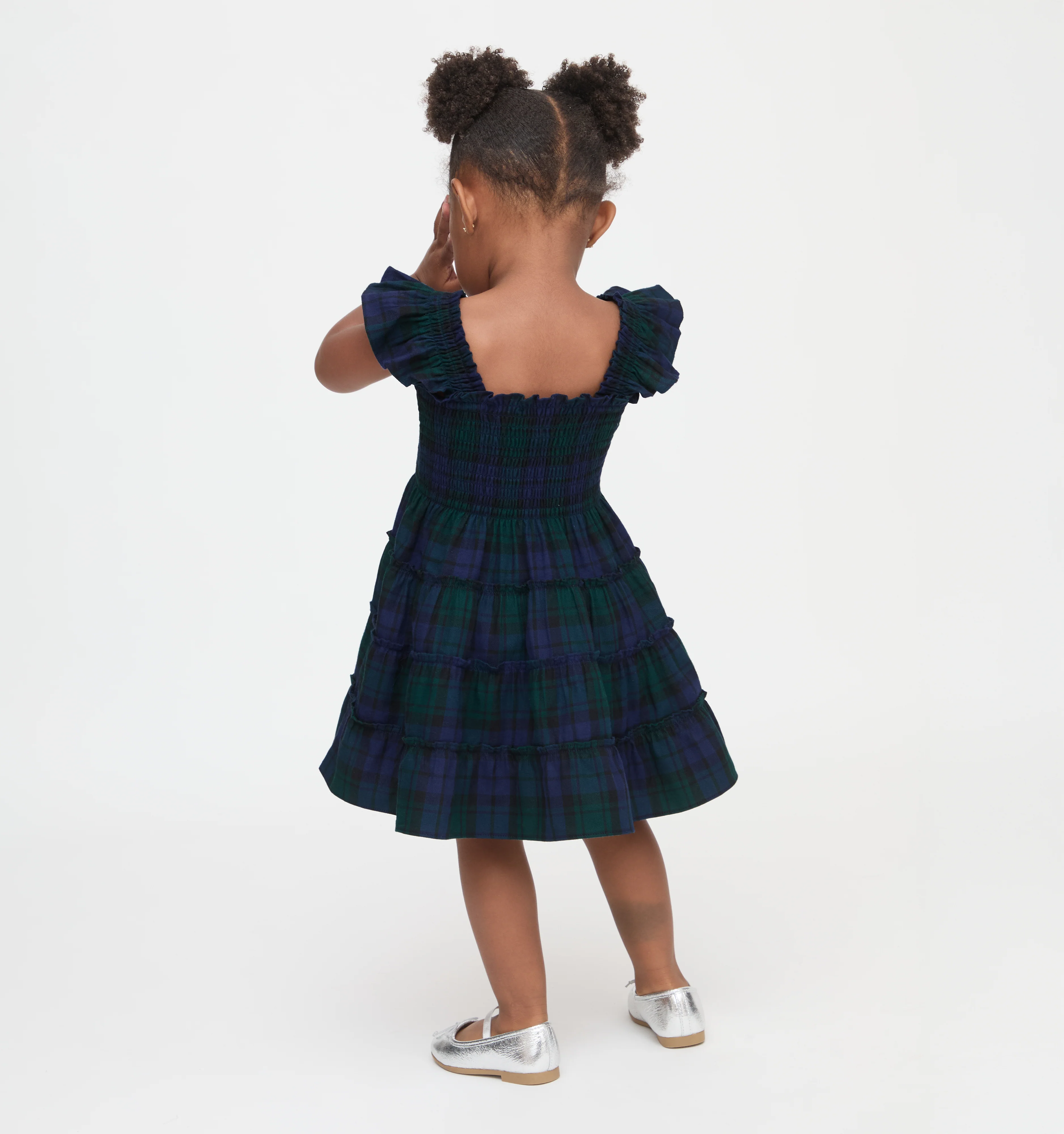 The Tiny Ellie Nap Dress - Blackwatch Tartan - Image 3