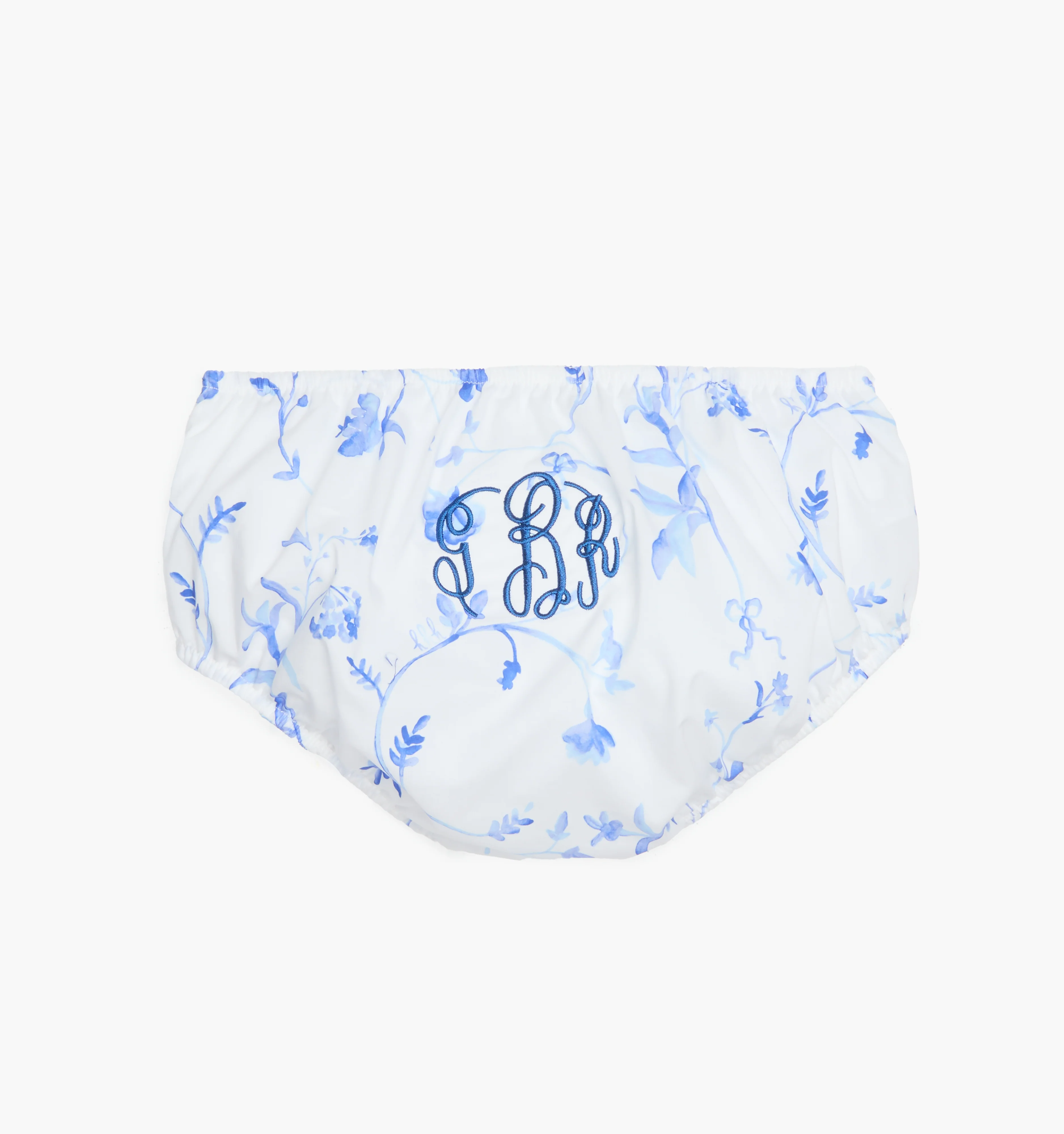 The Baby Ellie Nap Dress - Blue Botanical - Image 8