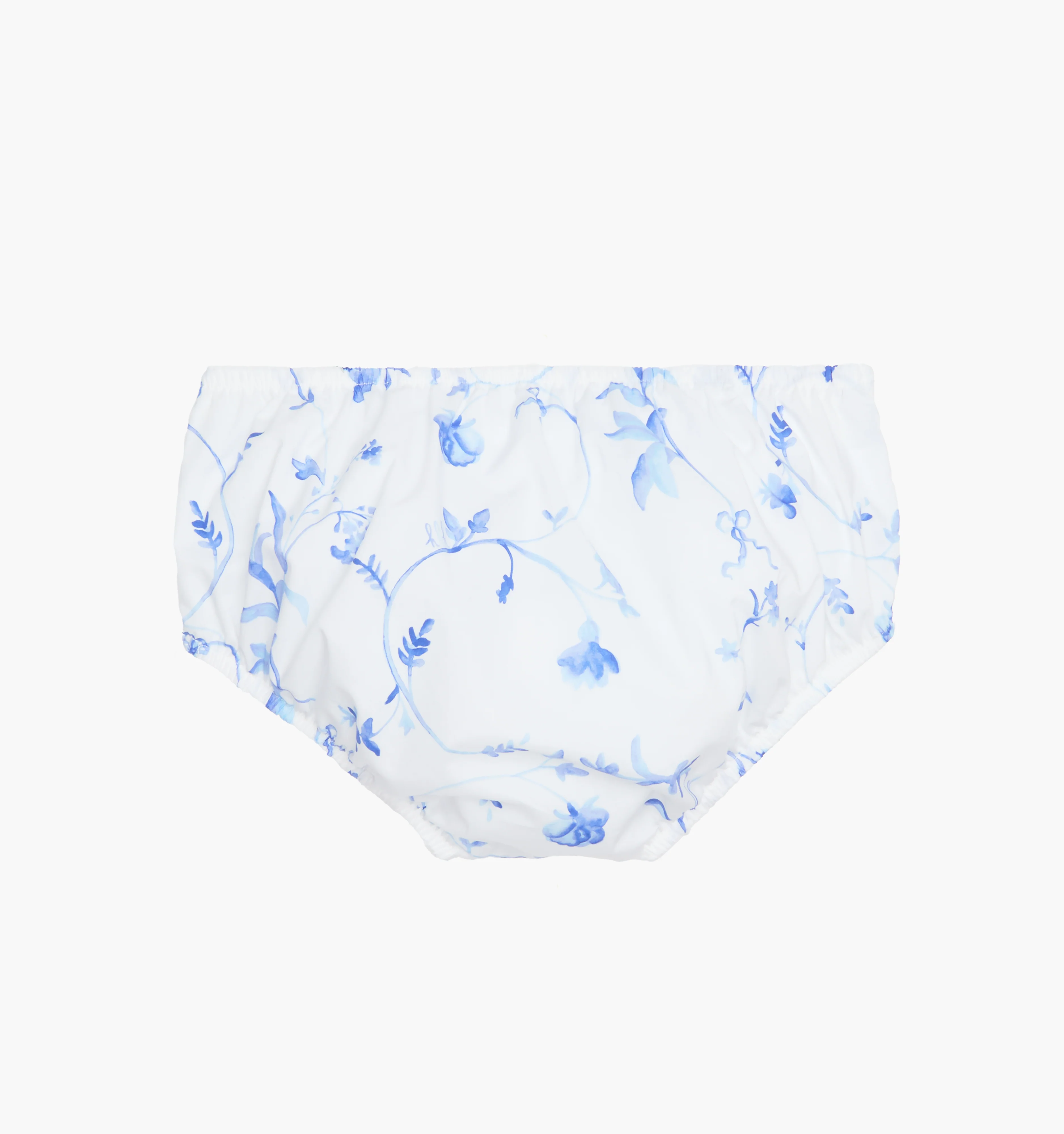 The Baby Ellie Nap Dress - Blue Botanical - Image 9