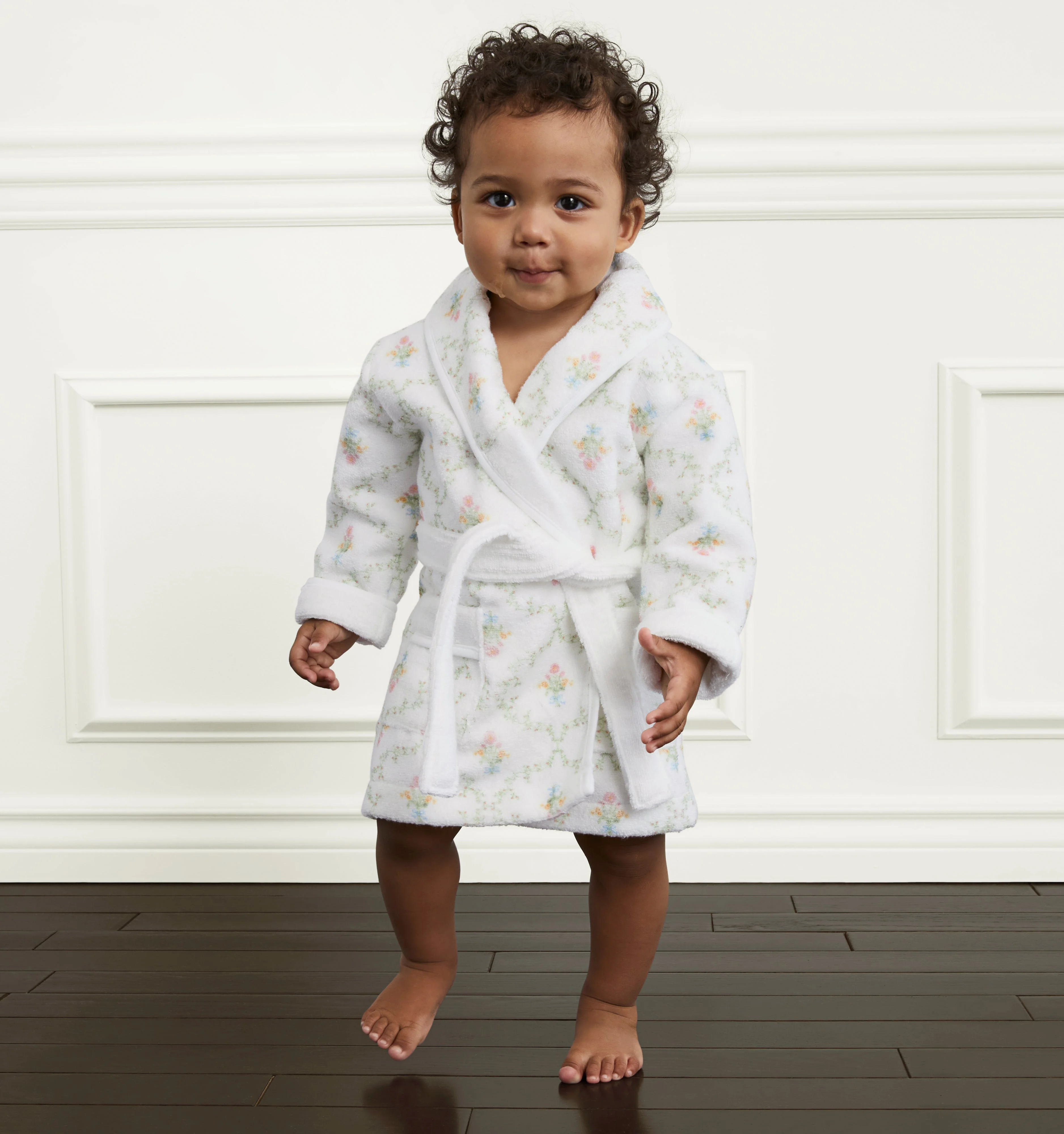 The Baby Hotel Robe - Pastel Trellis - Image 3