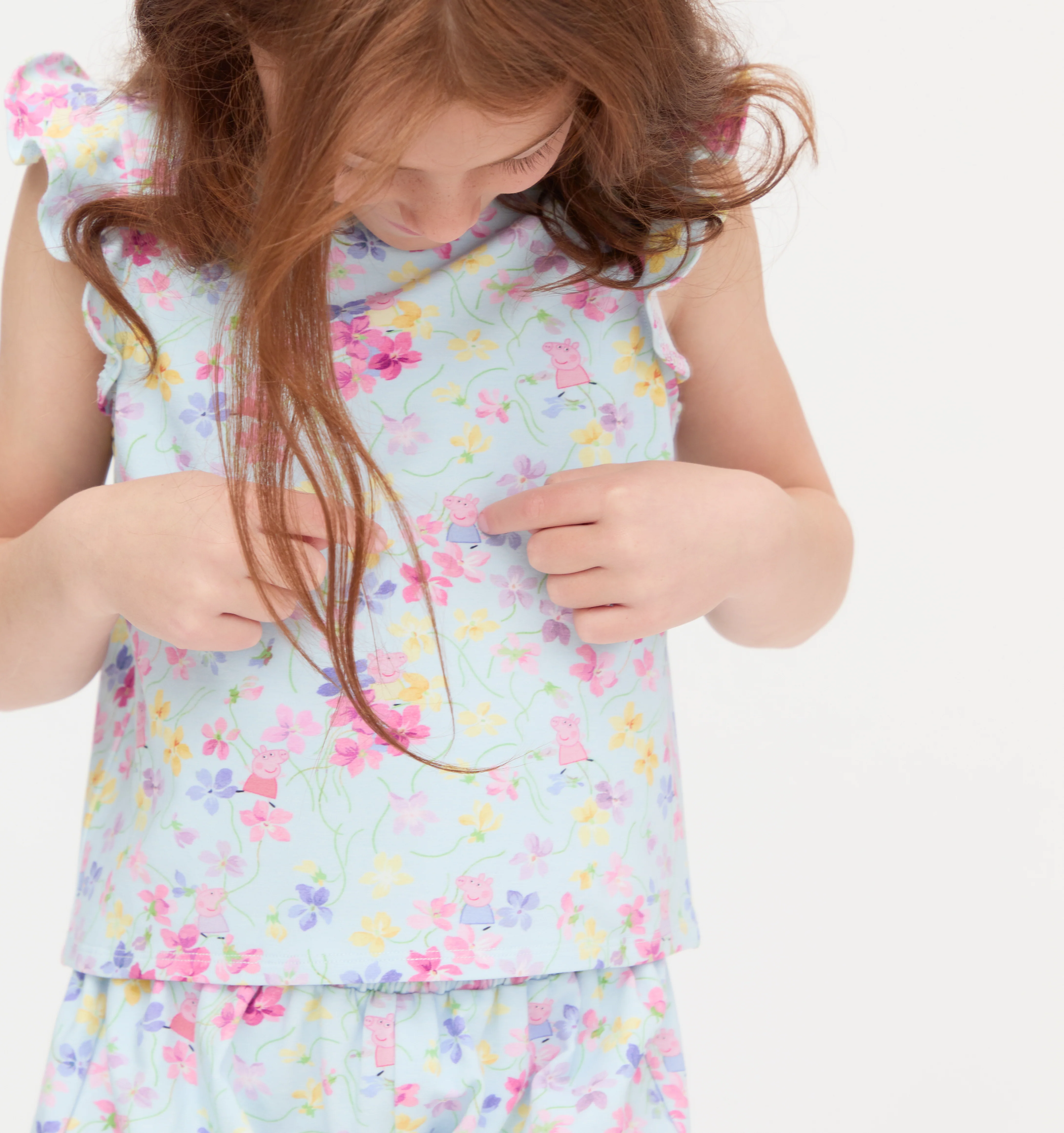 The Peppa Pig Baby Lala Short Set - Multi Floral - Image 2