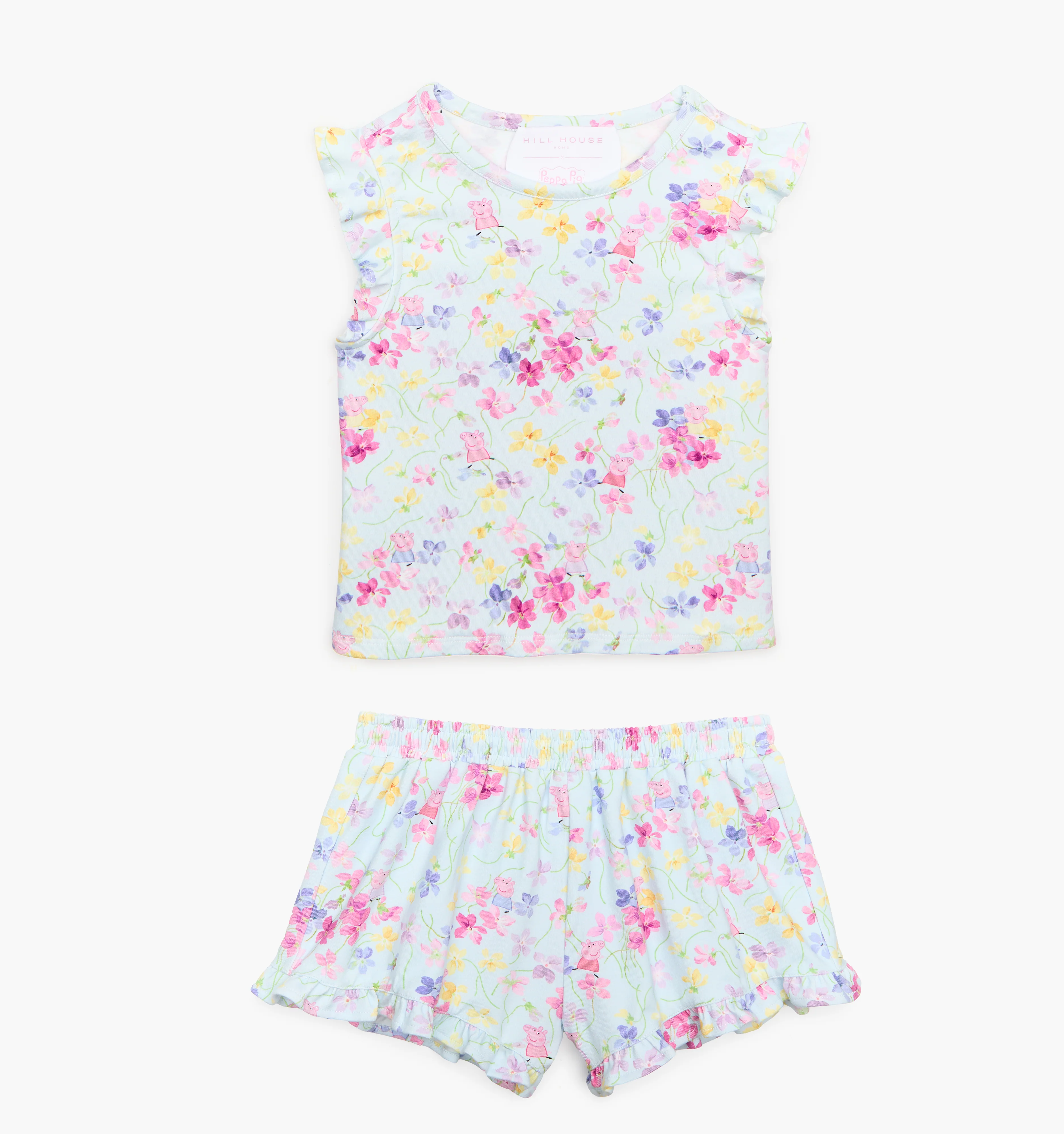 The Peppa Pig Baby Lala Short Set - Multi Floral - Image 6