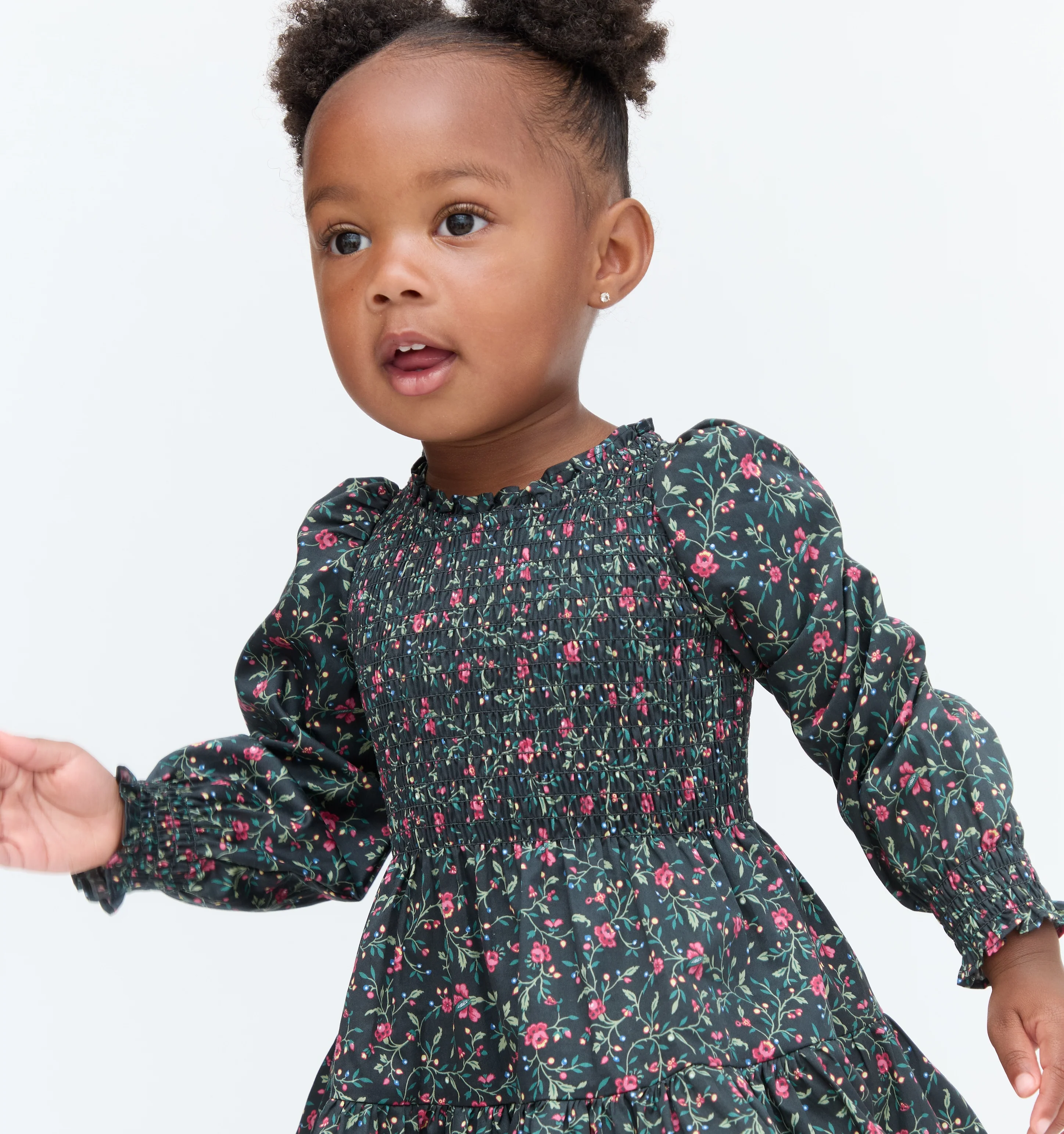 The Baby Viviana Nap Dress - Florentine Ditsy - Image 4