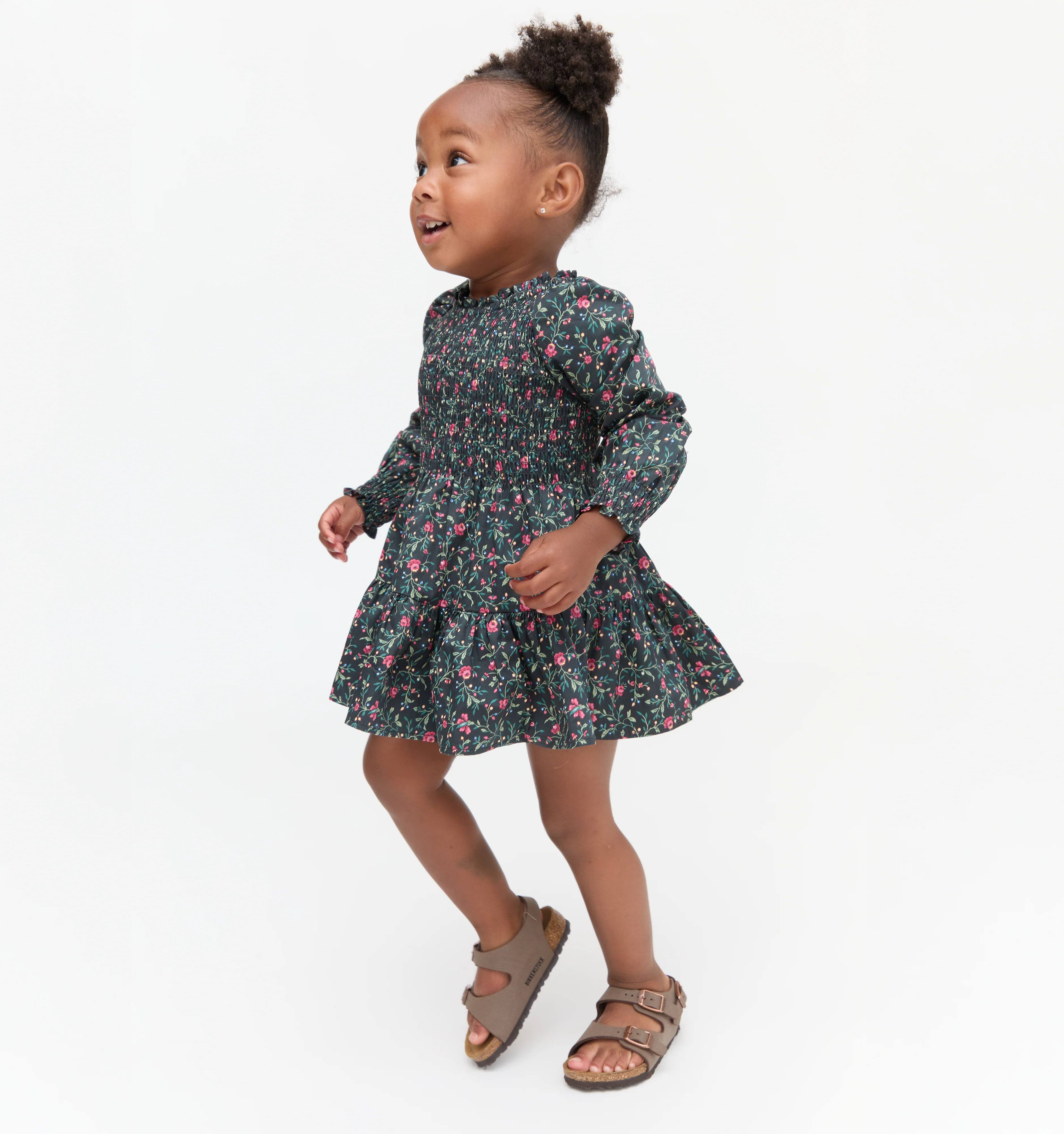 The Baby Viviana Nap Dress - Florentine Ditsy - Image 5