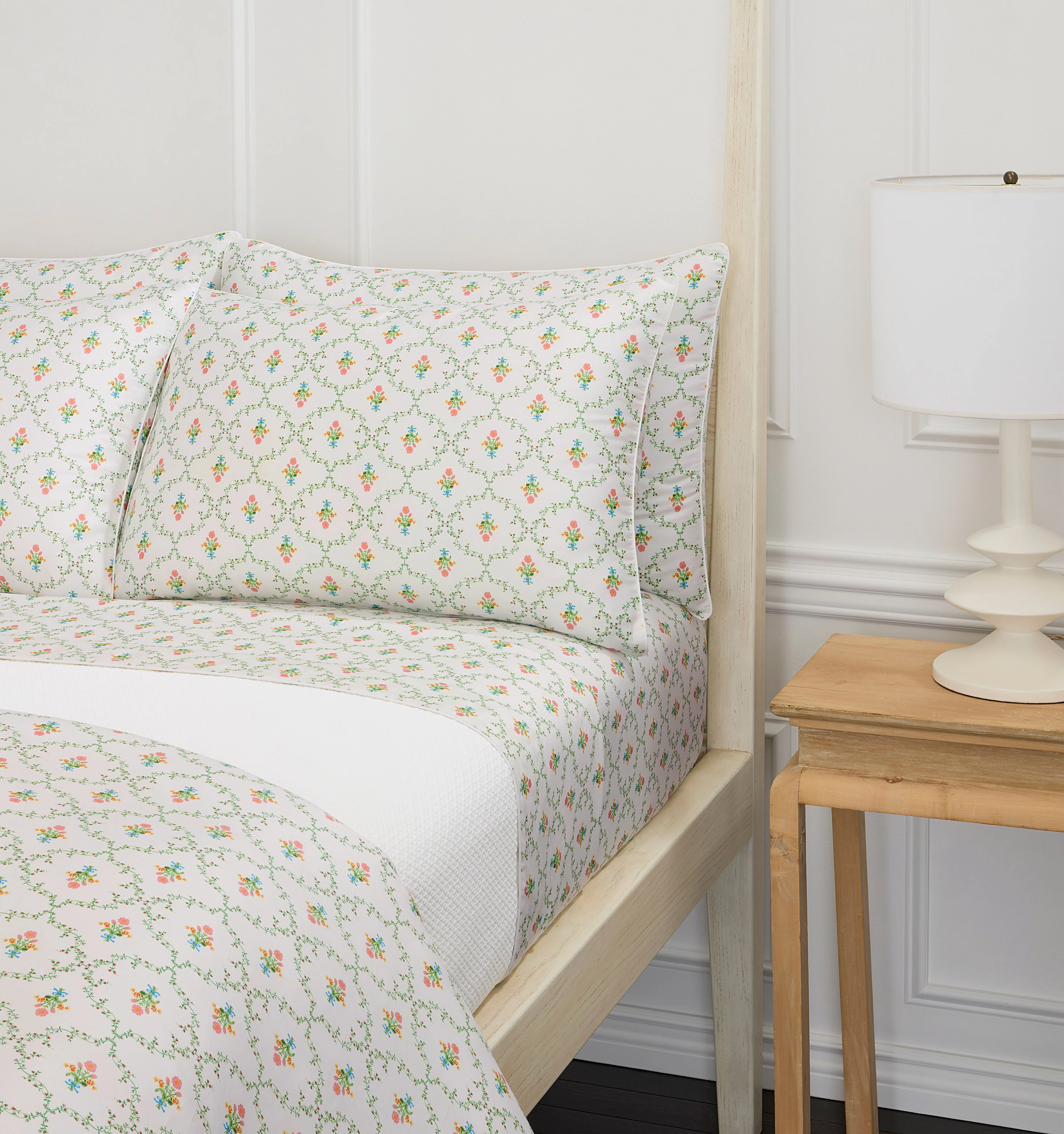 The Bed Set - Pastel Trellis - Image 2