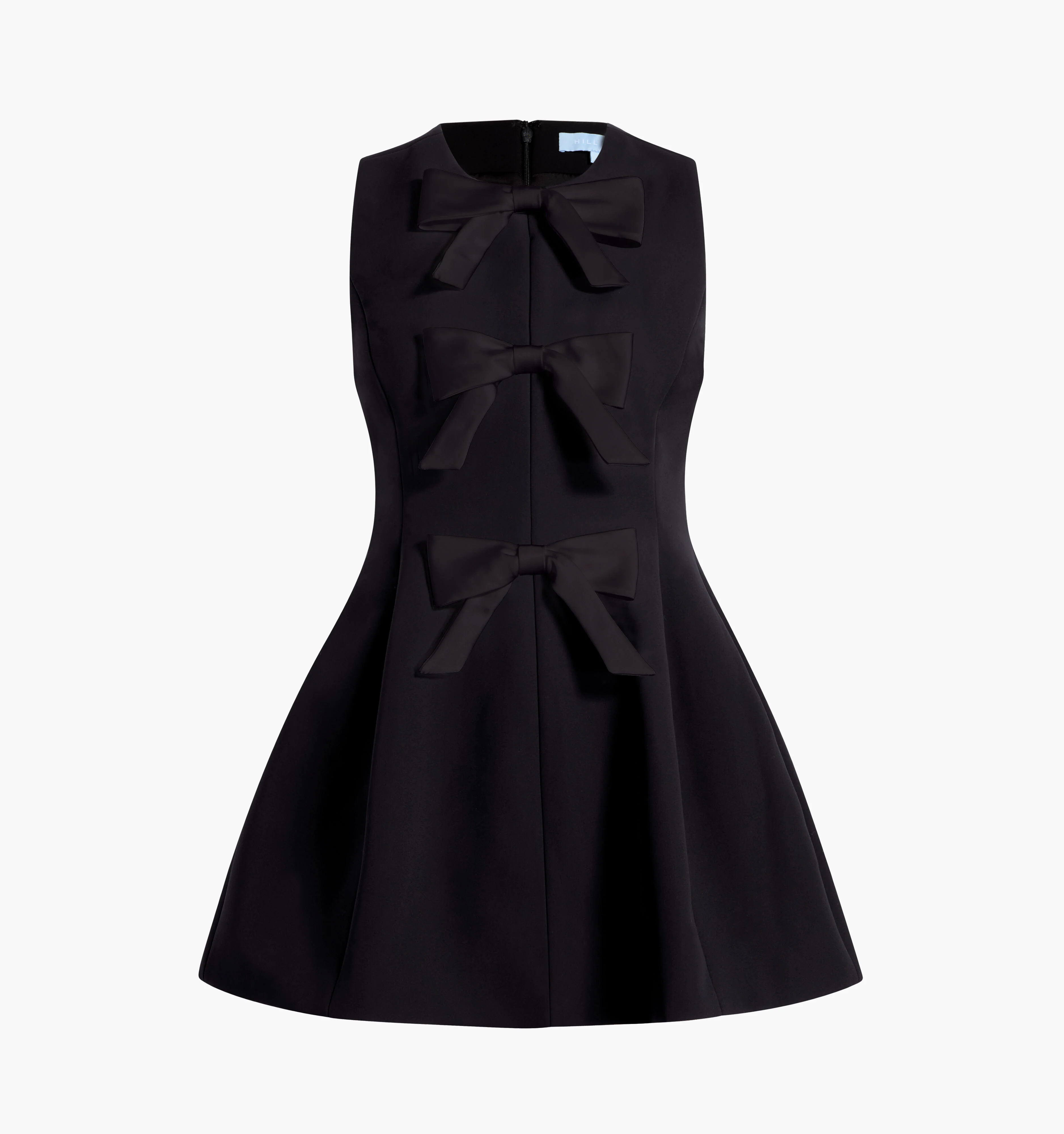 The Blythe Bow Dress - Black Bows - Image 5