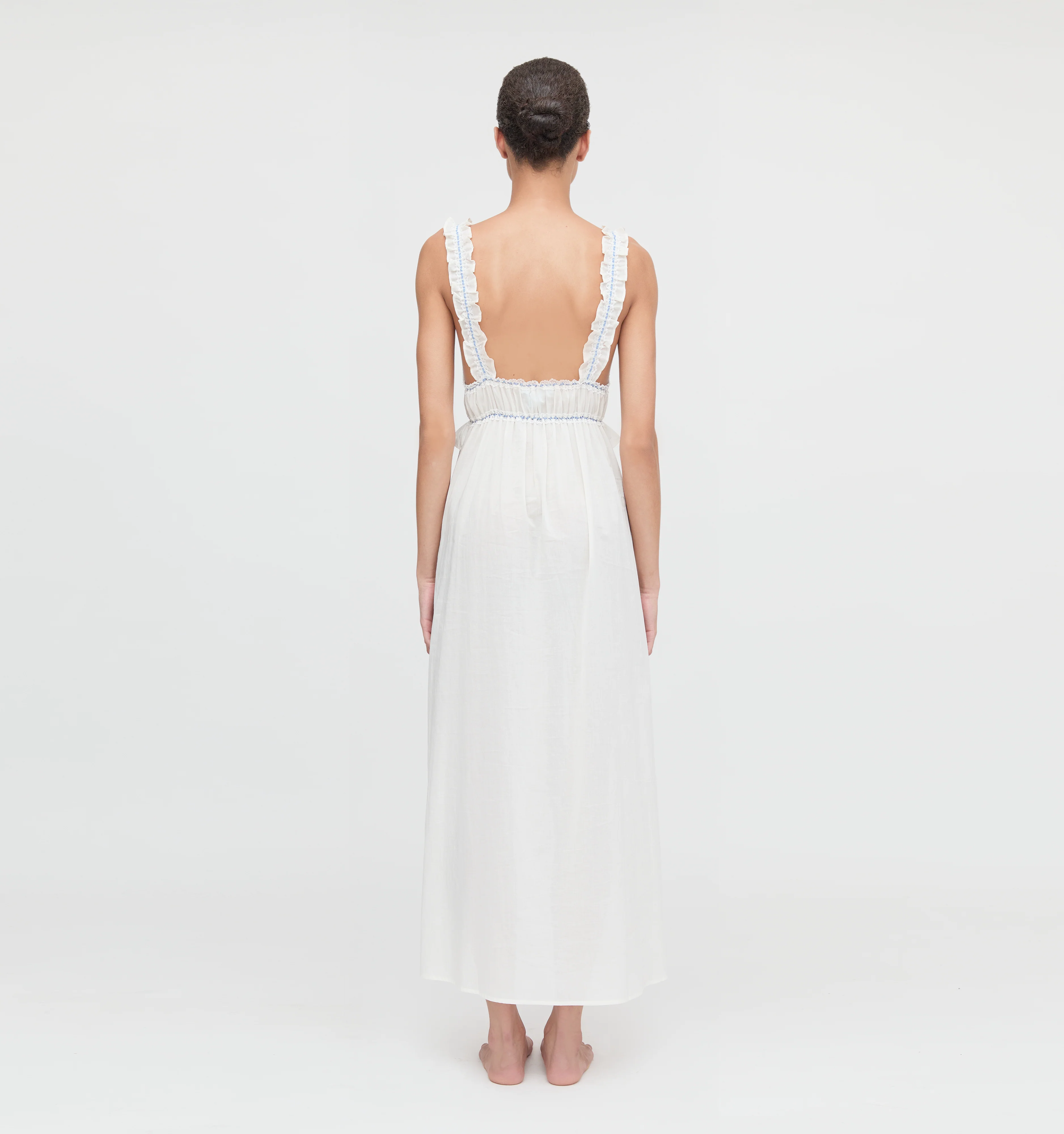 The Bonnie Nightgown - Soft Ivory - Image 4