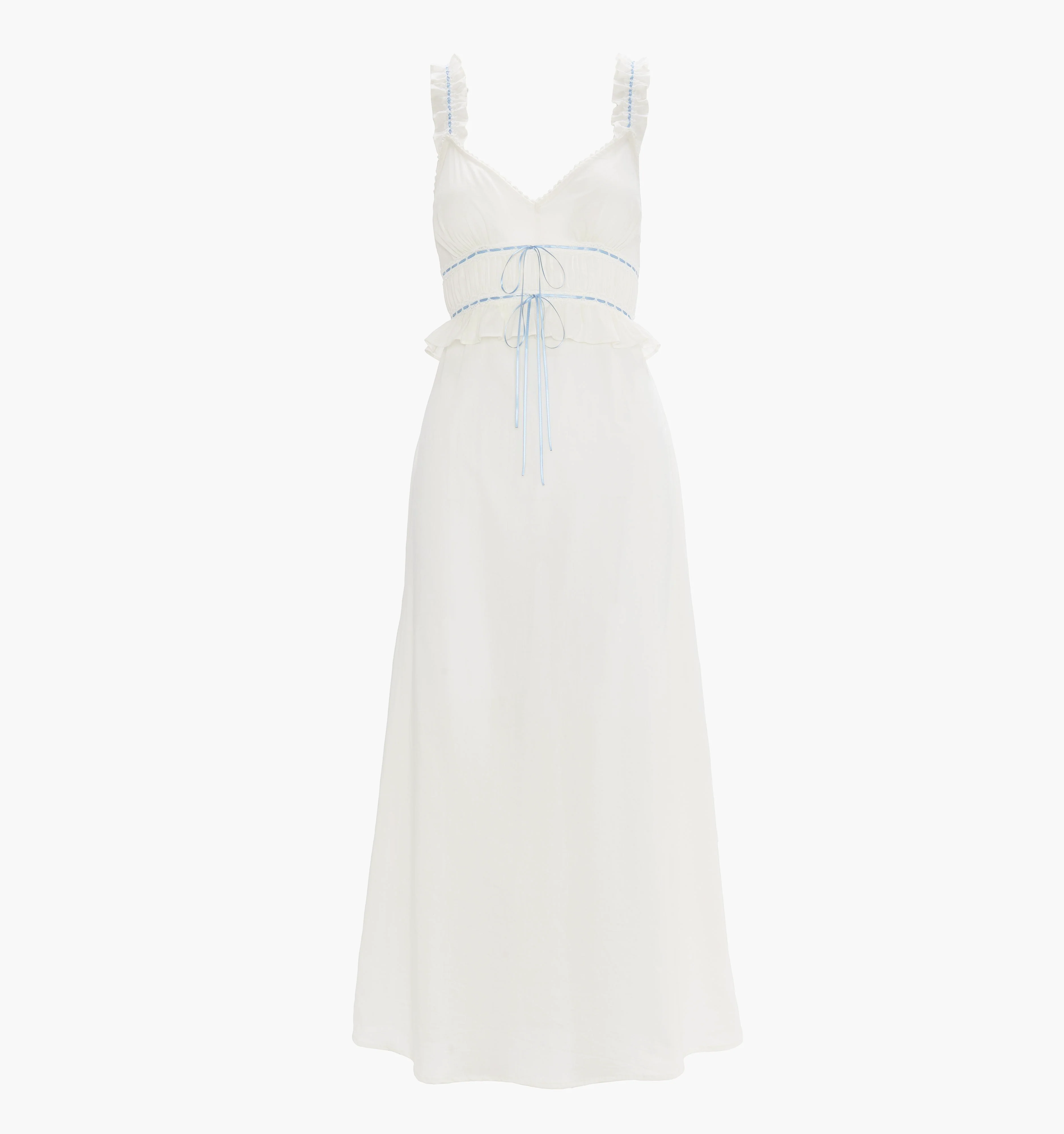 The Bonnie Nightgown - Soft Ivory - Image 5