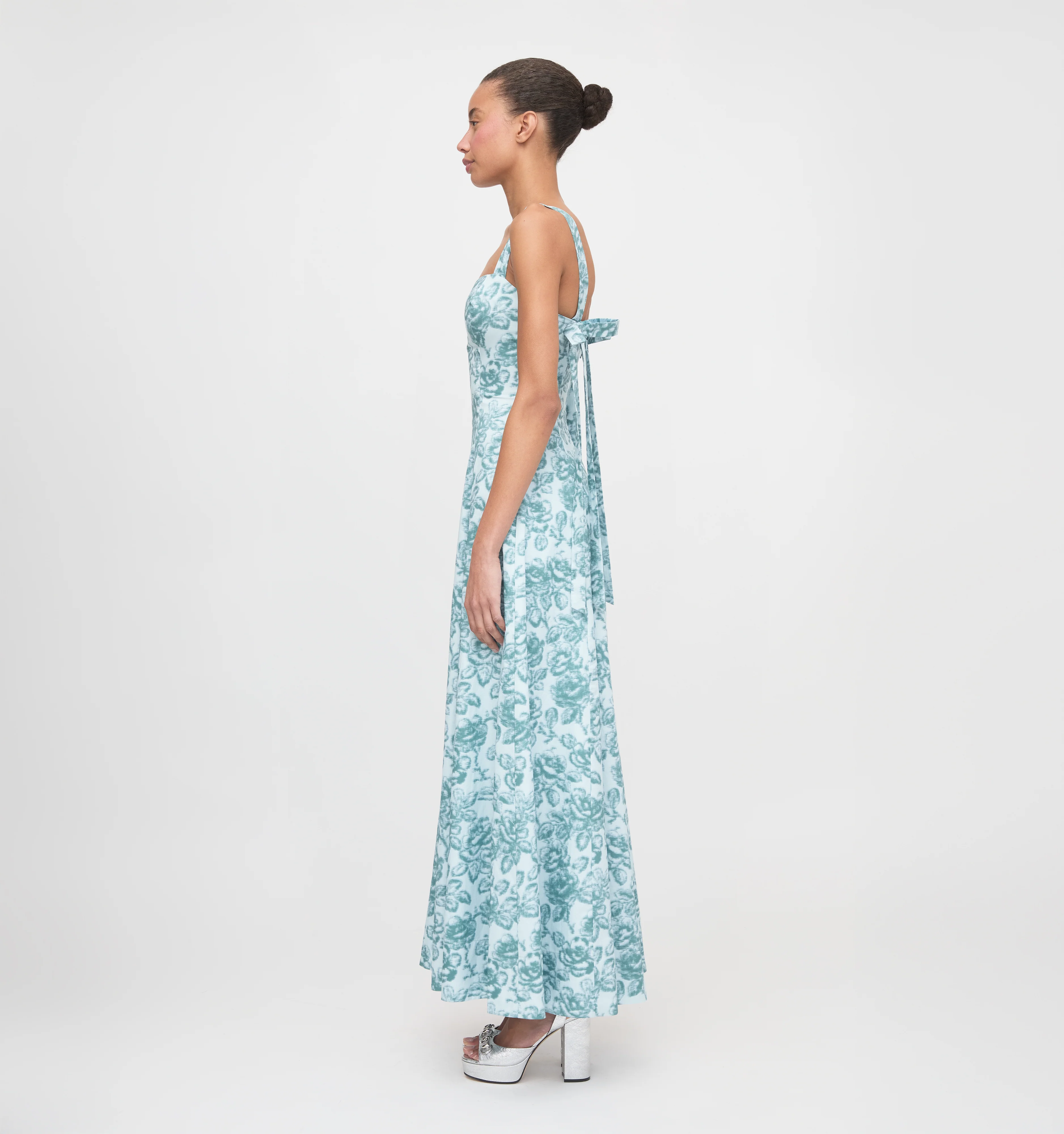 The Briony Dress - Ikat Garden Rose - Image 4
