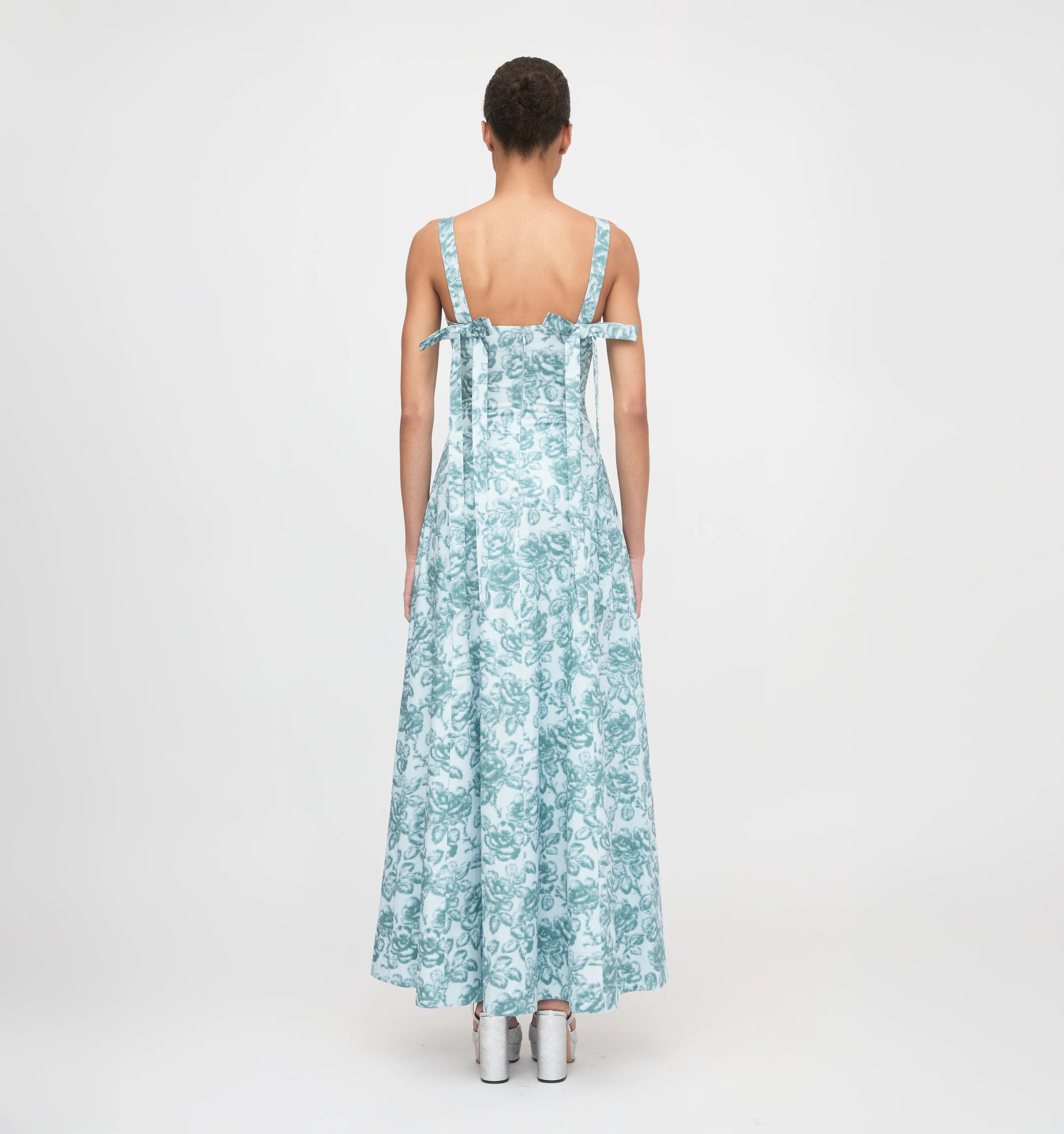 The Briony Dress - Ikat Garden Rose - Image 5
