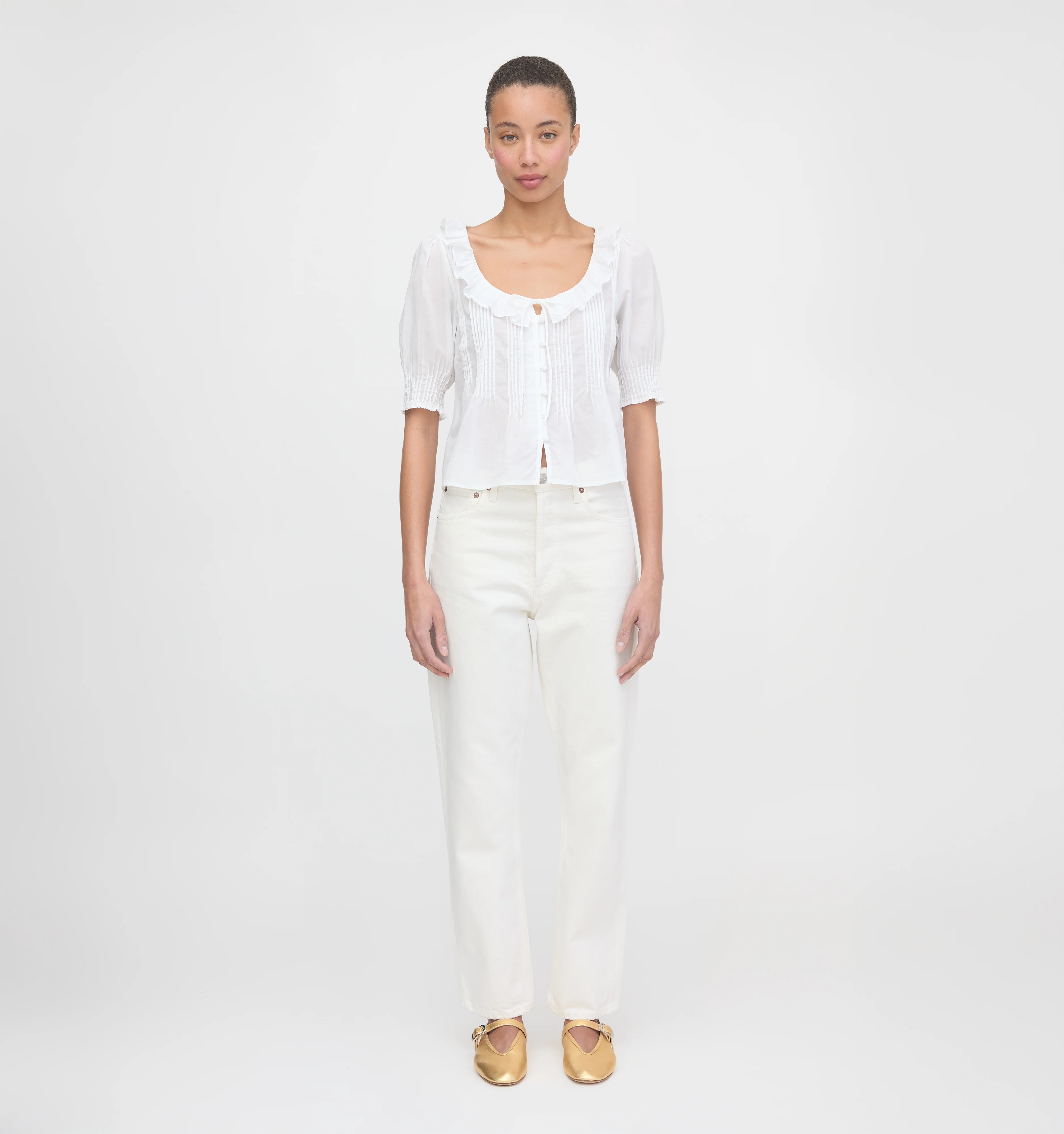The Camri Top - White - Image 3