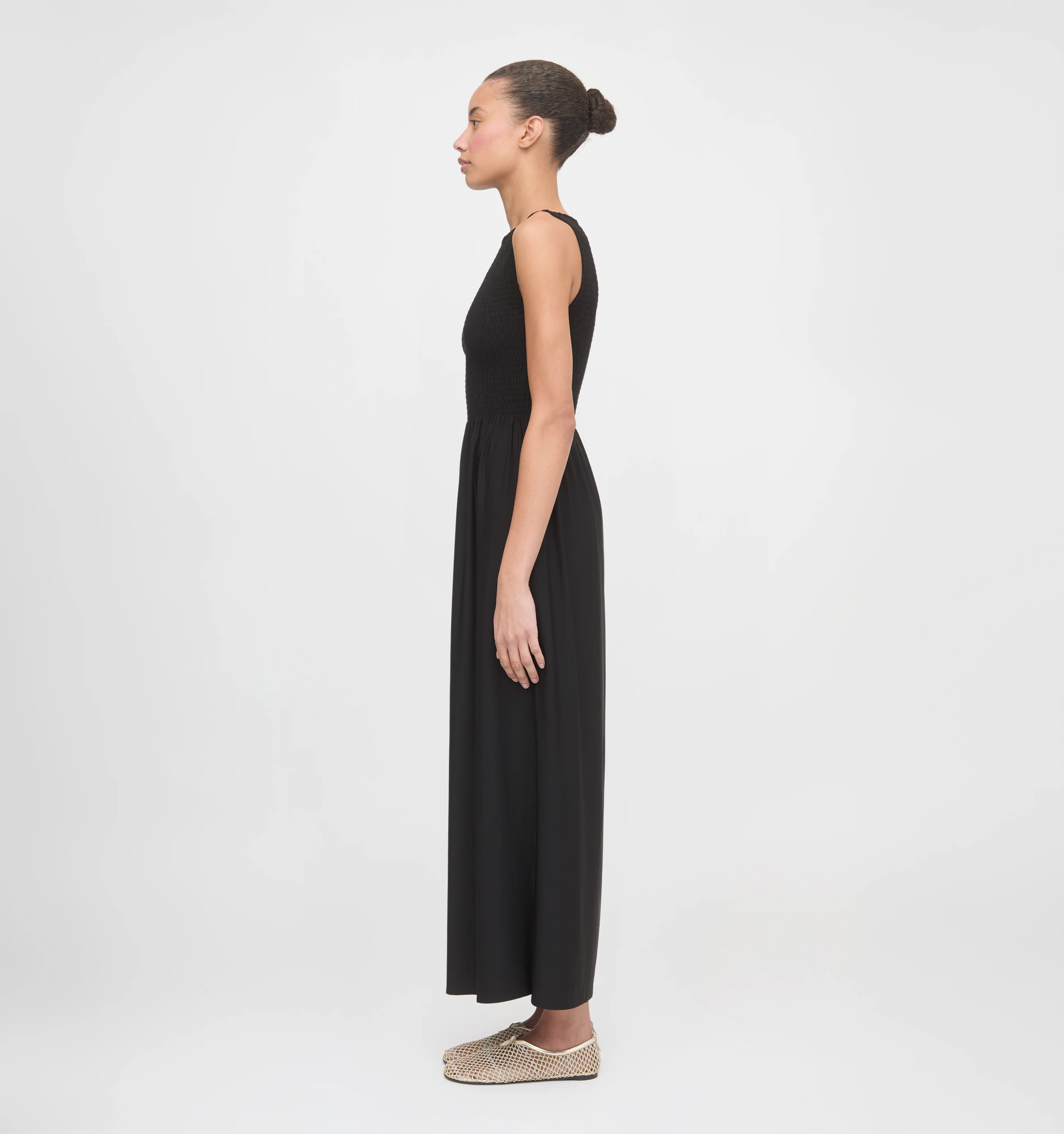 The Cosima Nap Dress - Black Jersey - Image 4