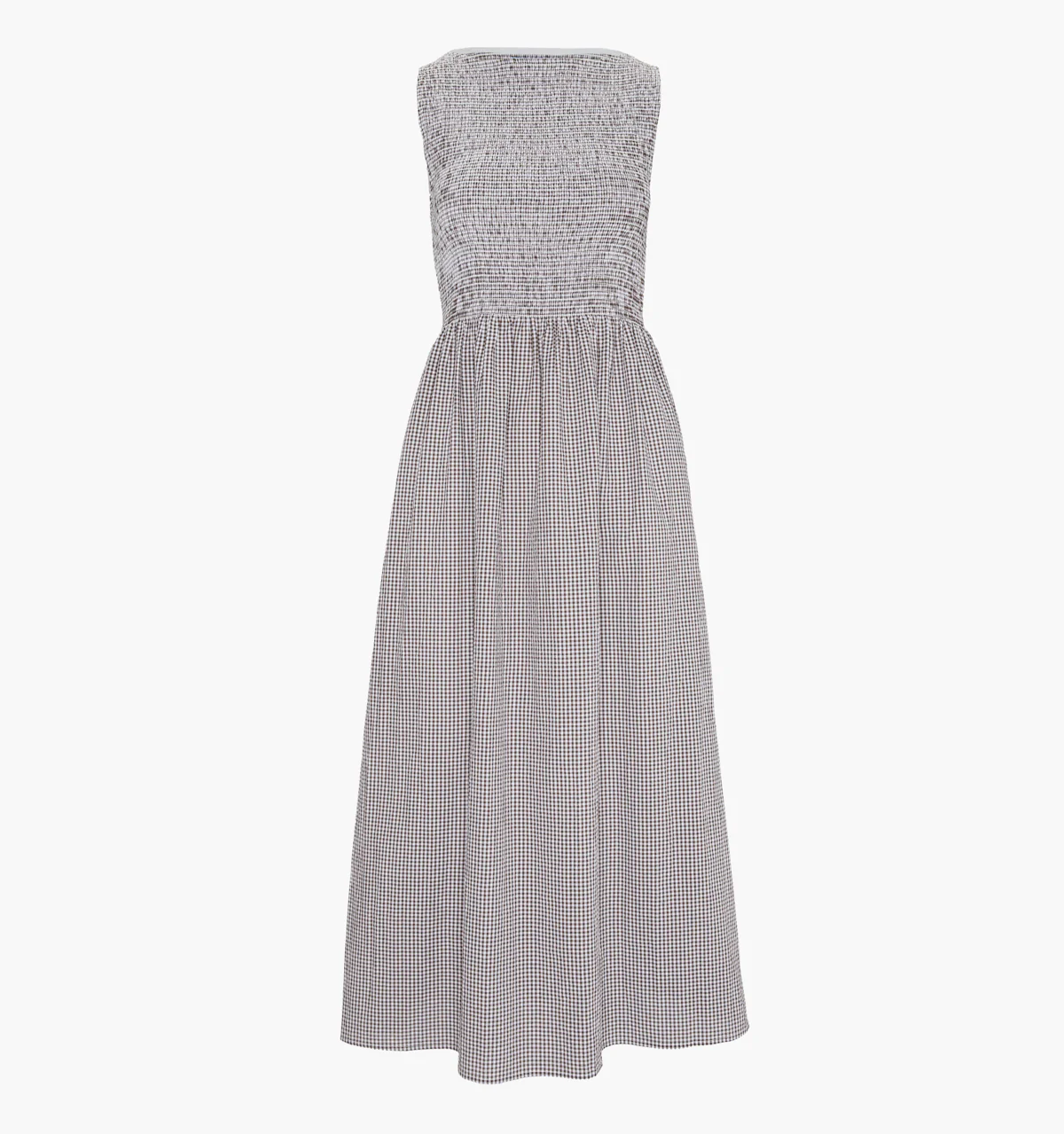 The Cosima Nap Dress - Chocolate Gingham - Image 6