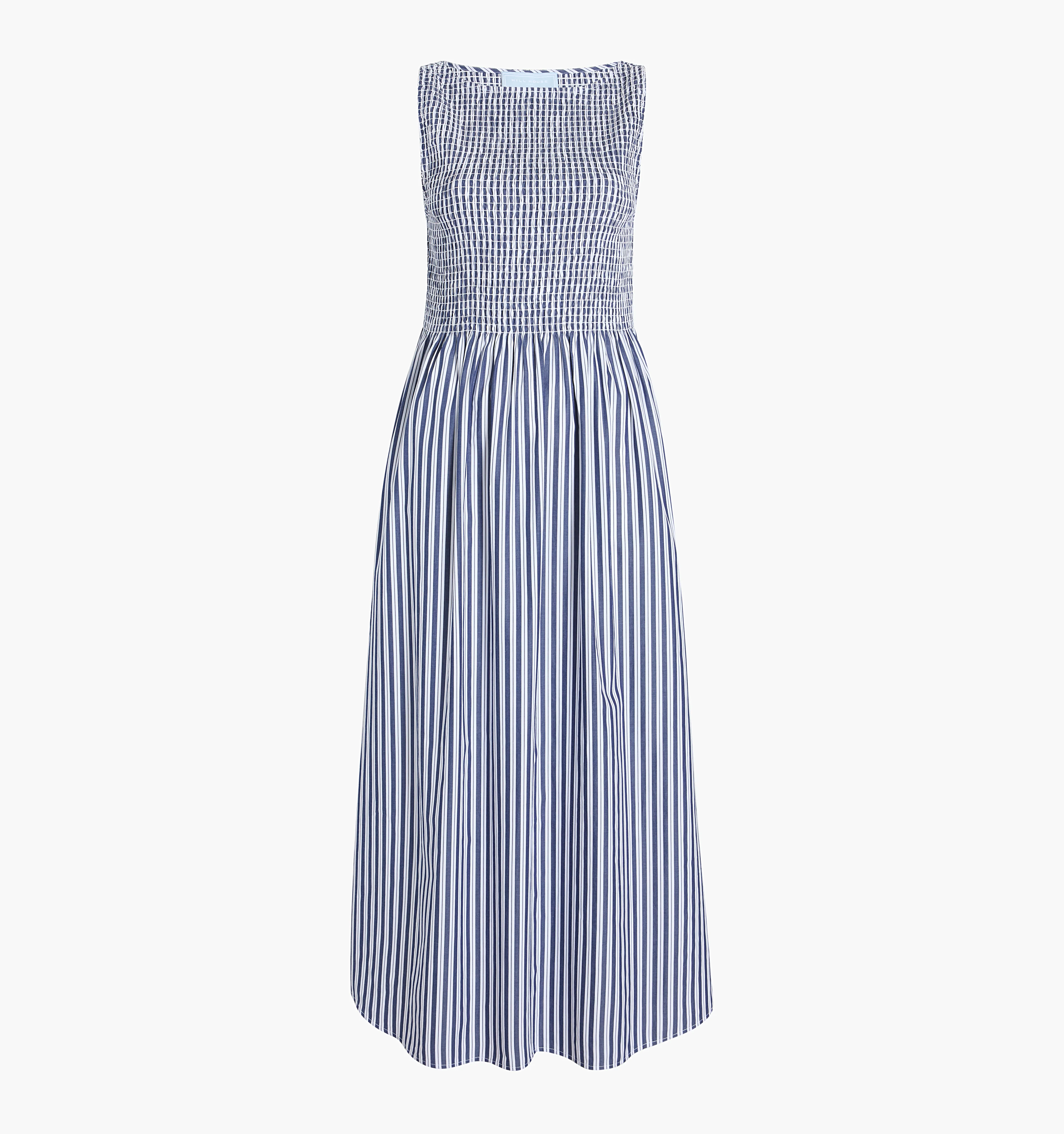 The Cosima Nap Dress - Navy Stripe - Image 5