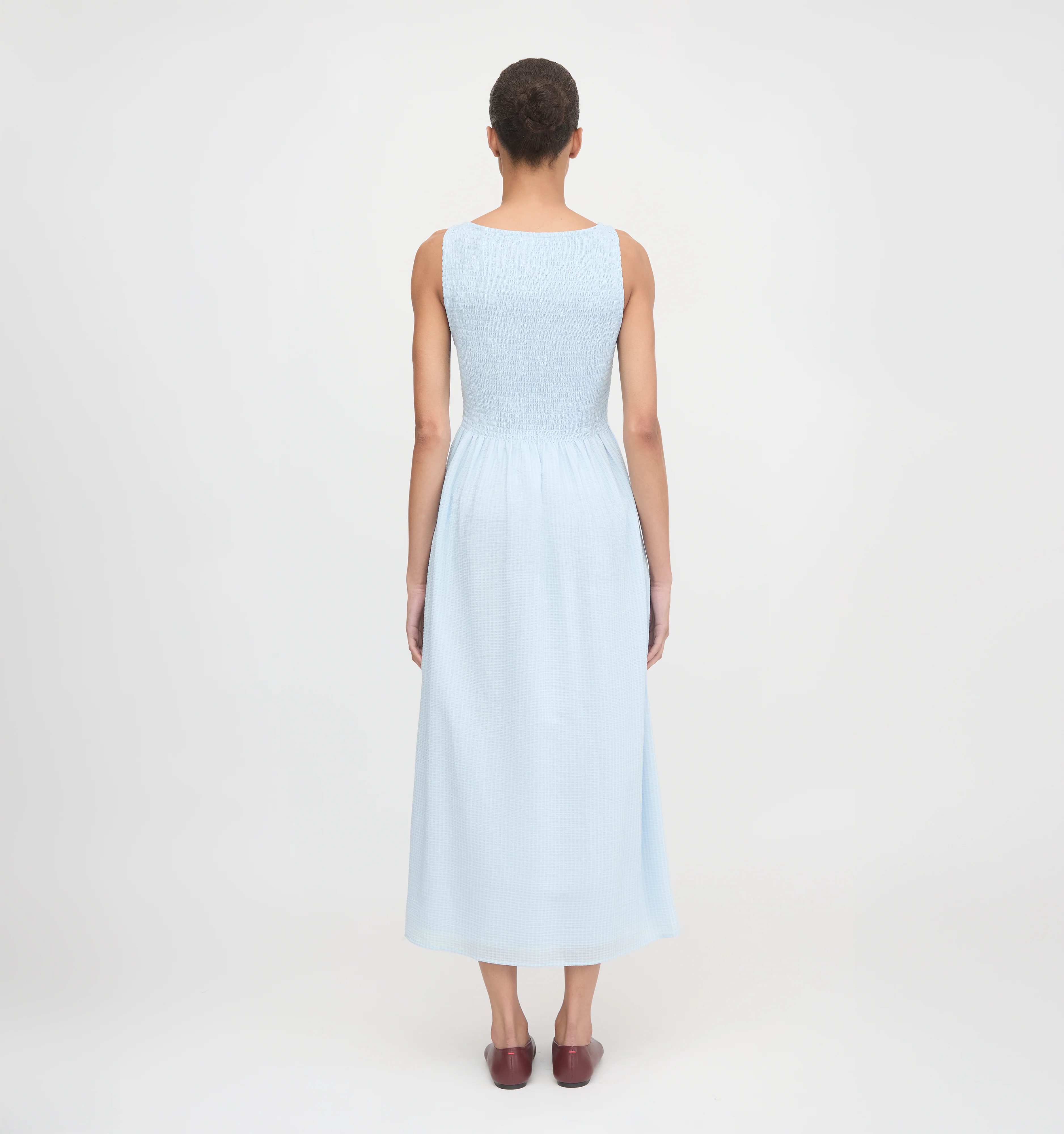 The Cosima Nap Dress - Pale Blue - Image 4