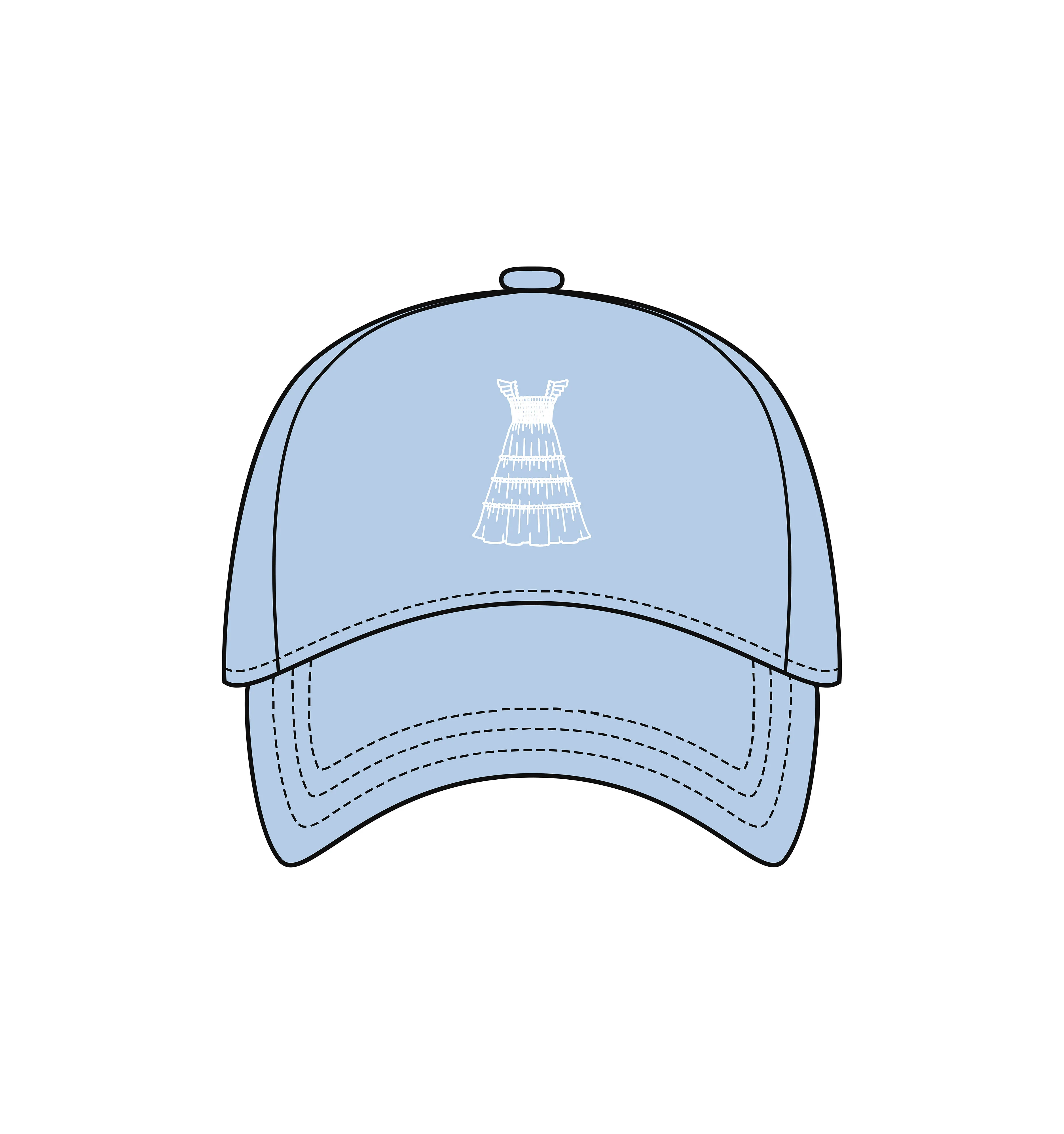 The Dad Hat - Powder Blue - Image 5