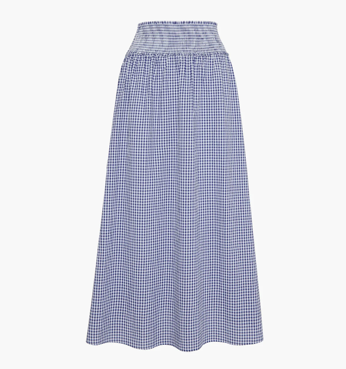 The Delphine Nap Skirt - Navy Gingham - Image 6