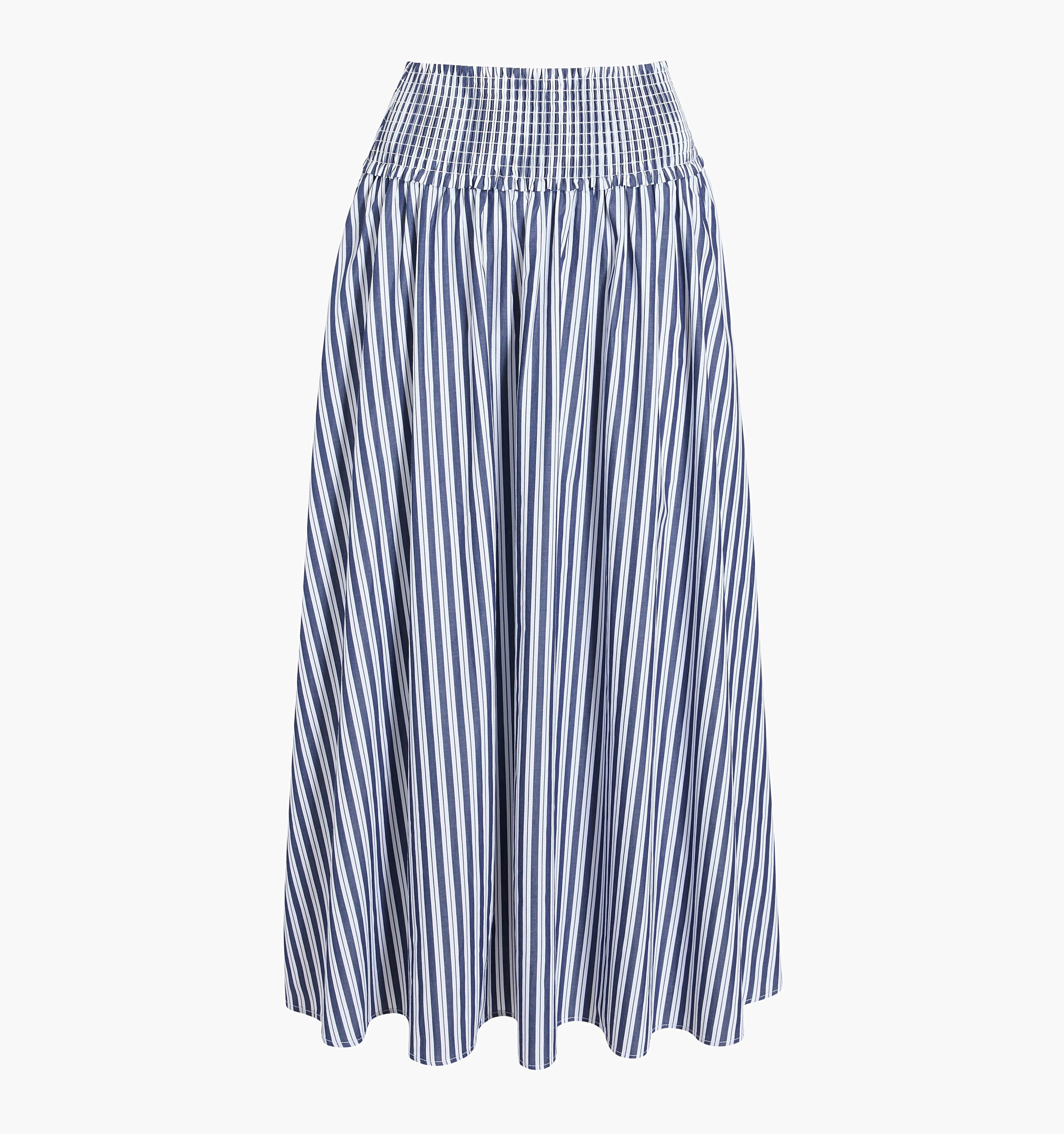 The Delphine Nap Skirt - Navy Stripe - Image 6