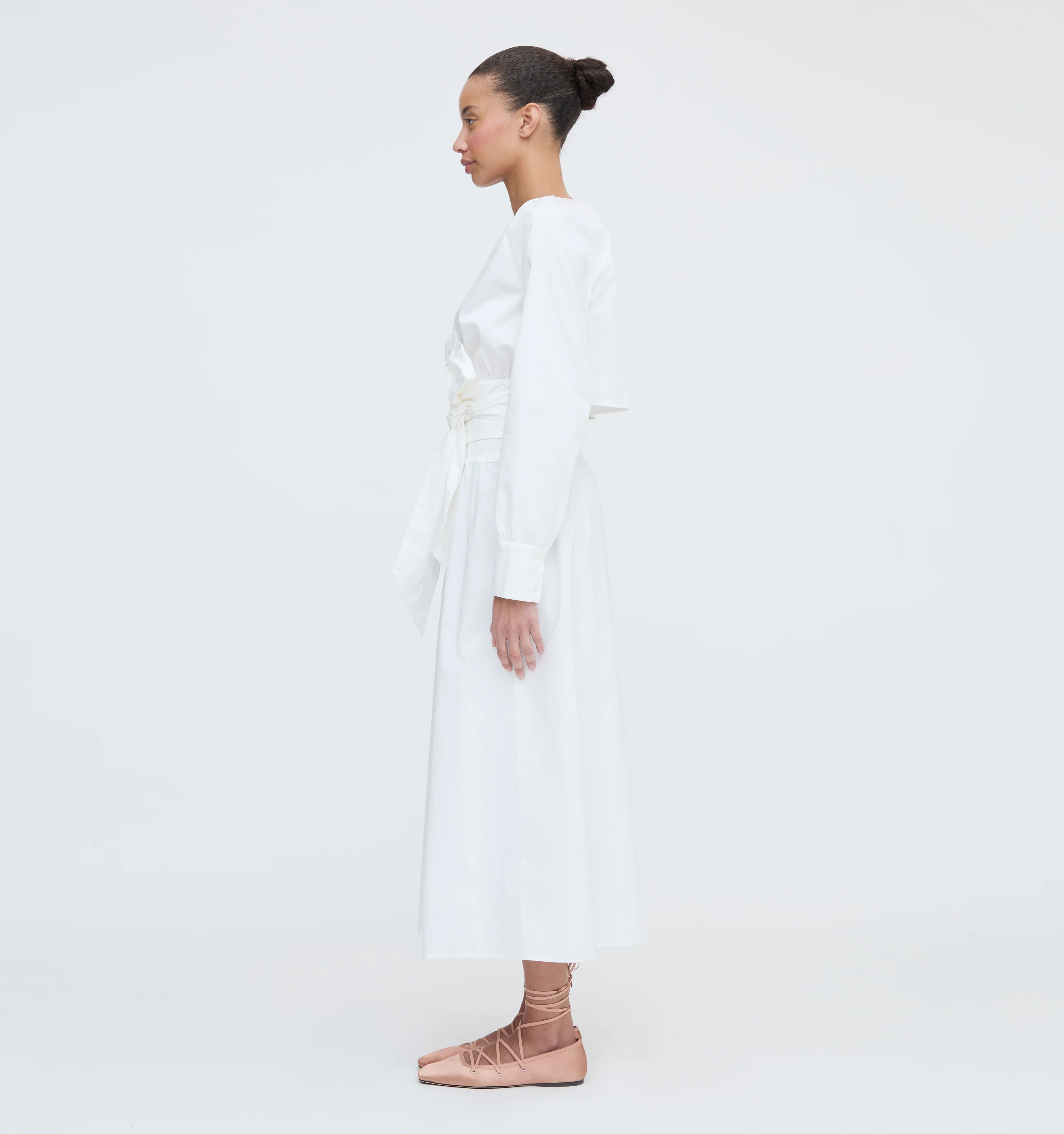 The Delphine Nap Skirt - White - Image 3