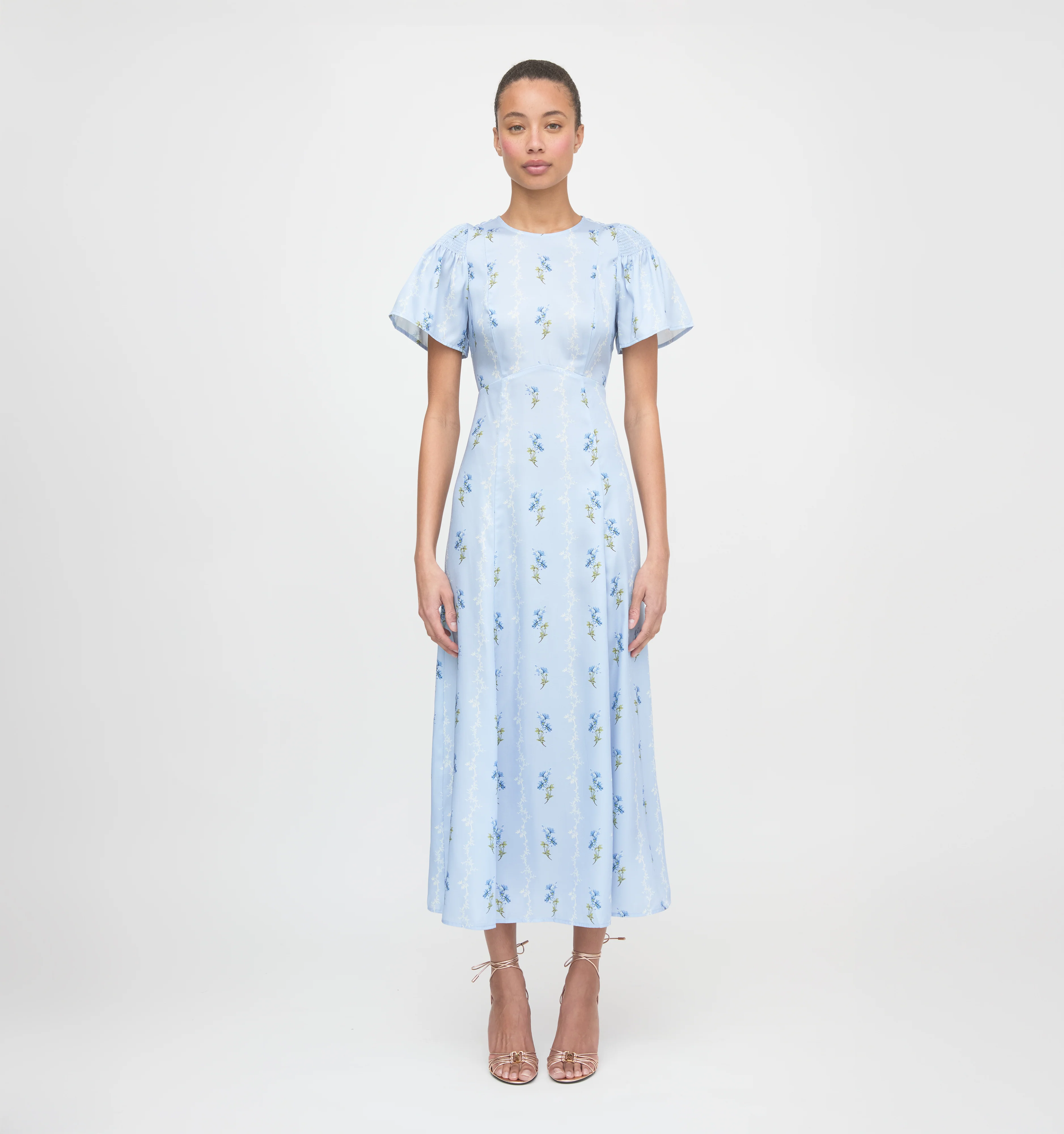 The Dominique Dress - Bluebell Waltz