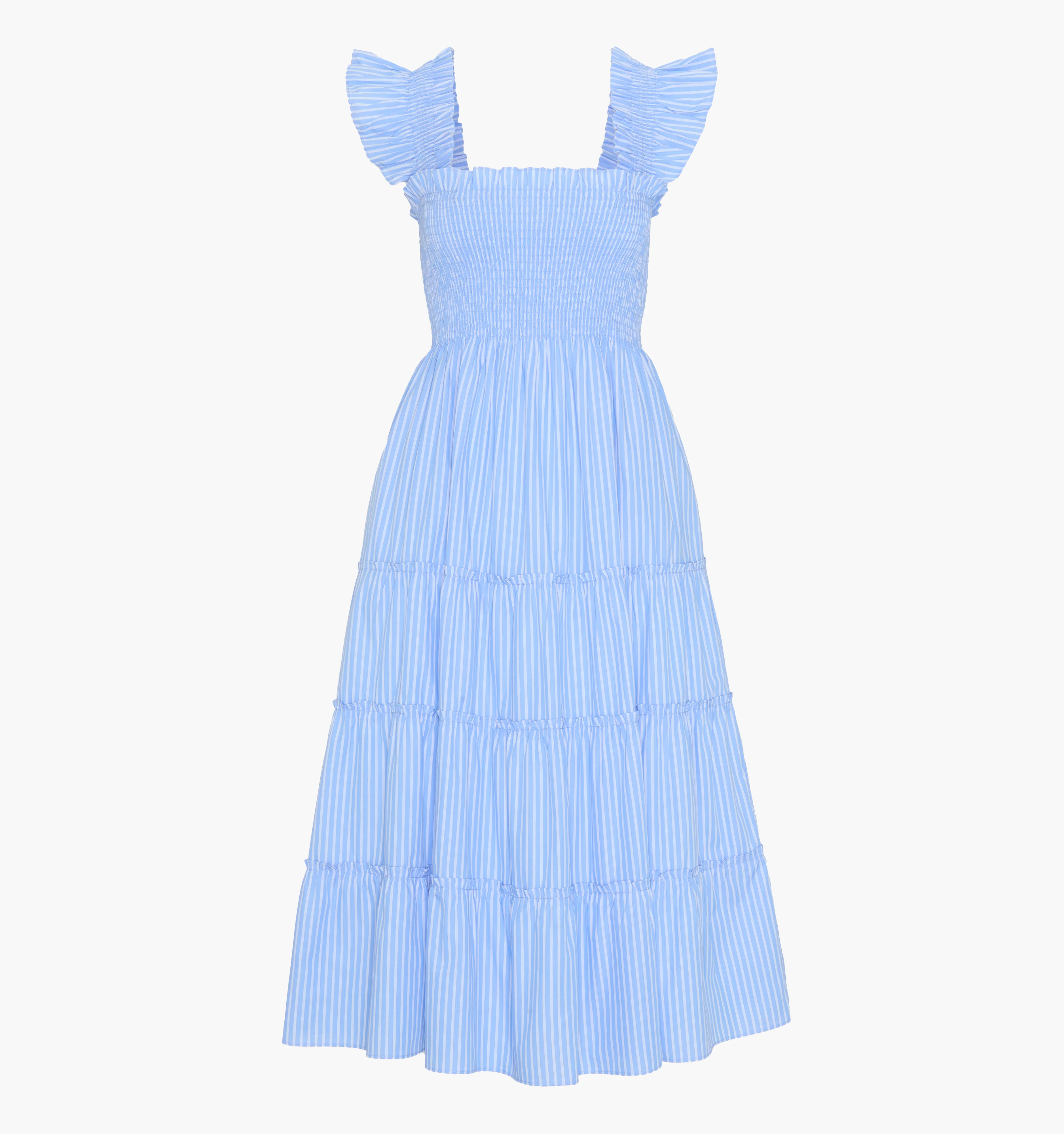 The Ellie Nap Dress - Blue Stripe - Image 5