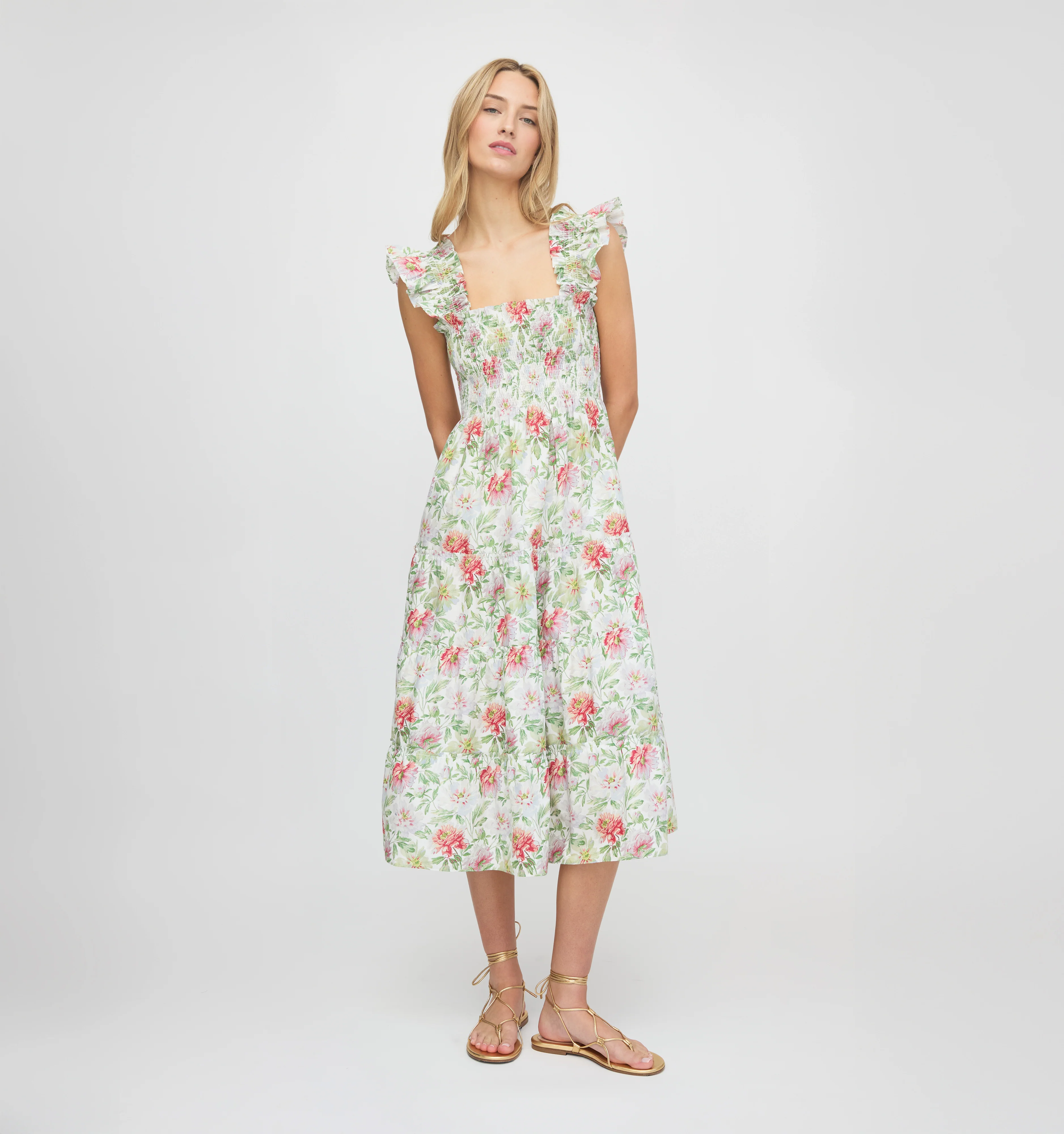 The Ellie Nap Dress - Peony Chintz