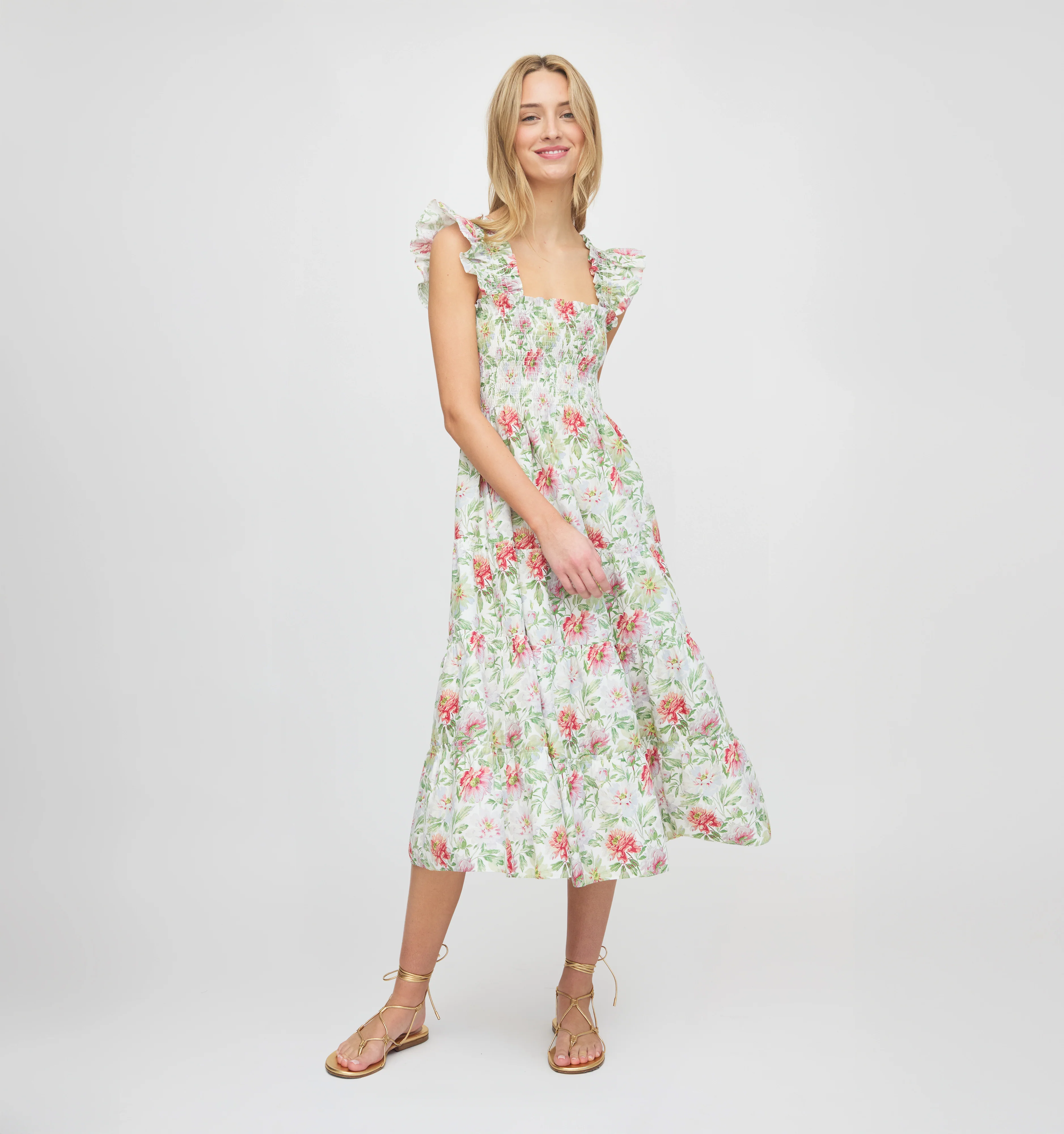 The Ellie Nap Dress - Peony Chintz - Image 2