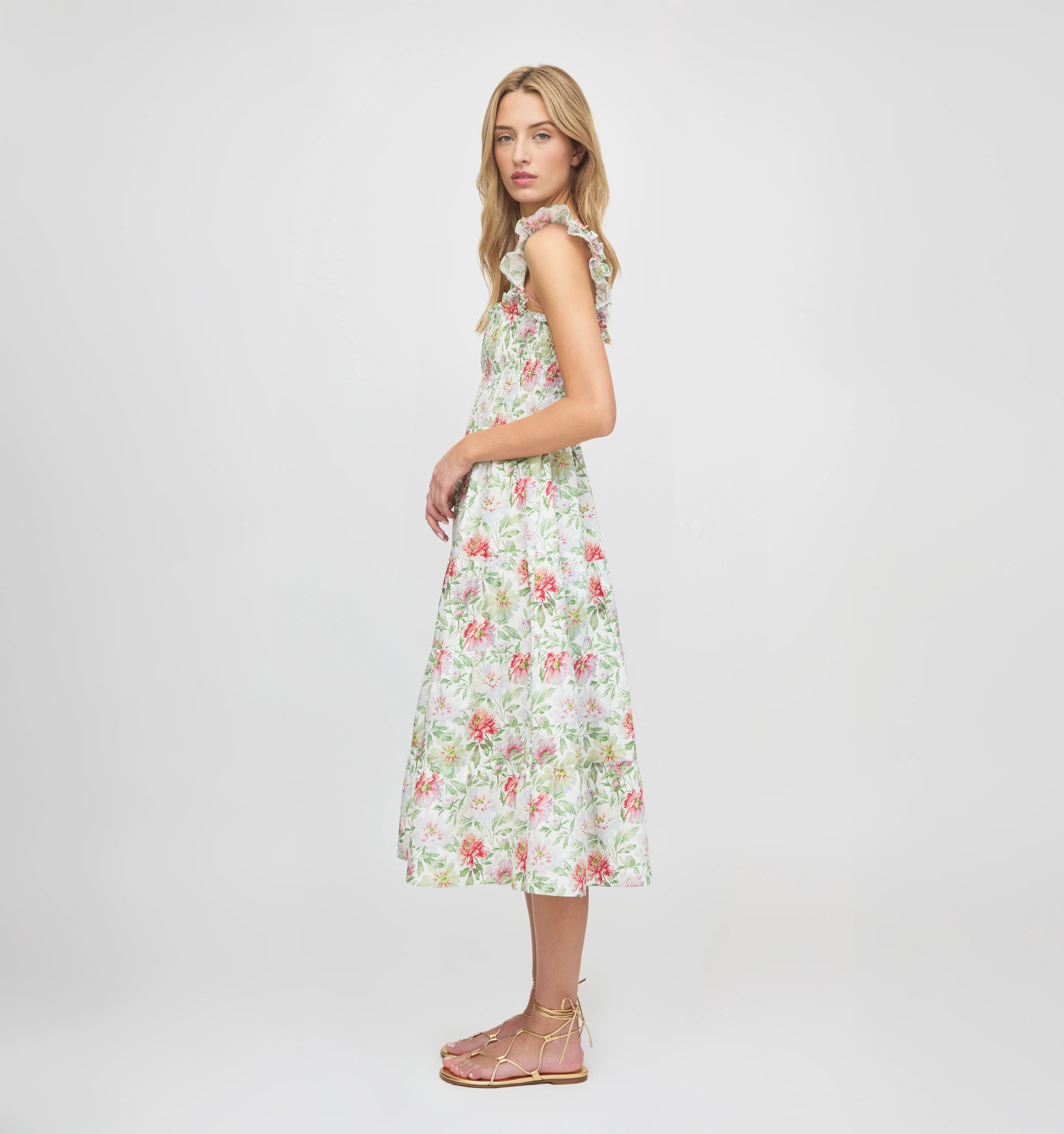 The Ellie Nap Dress - Peony Chintz - Image 3
