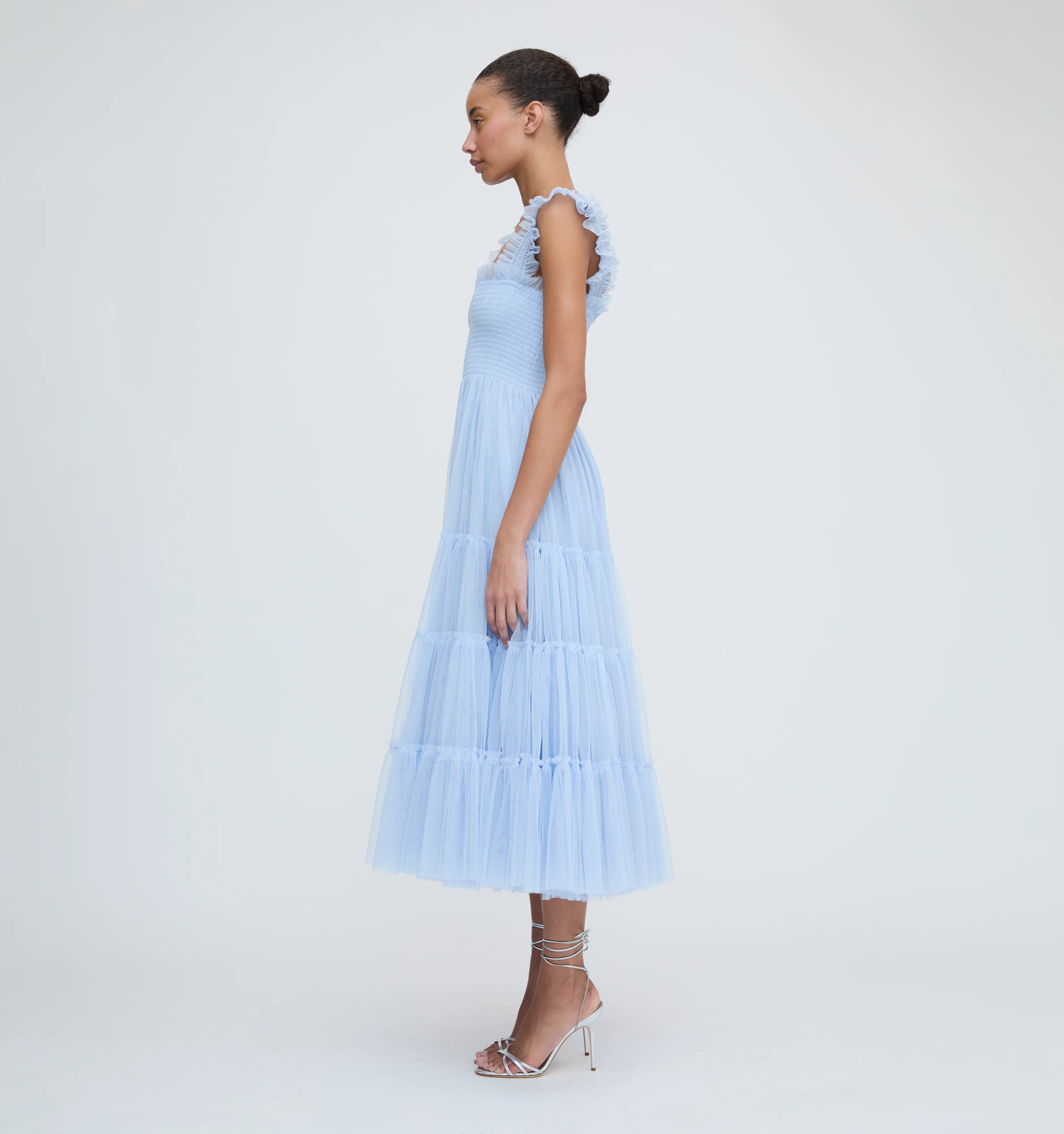 The Tulle Ellie Nap Dress - Powder Blue Tulle - Image 2