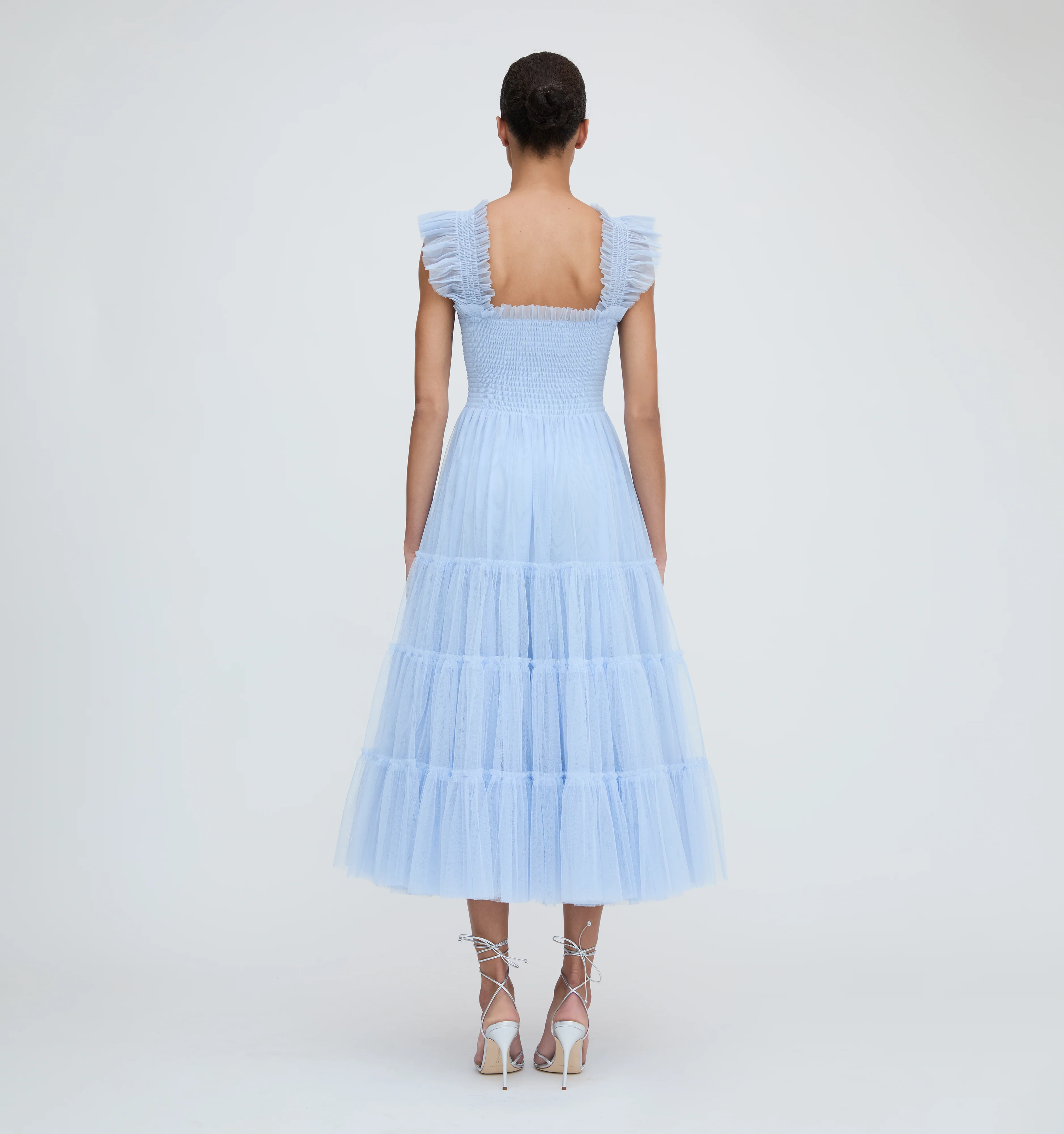 The Tulle Ellie Nap Dress - Powder Blue Tulle - Image 3