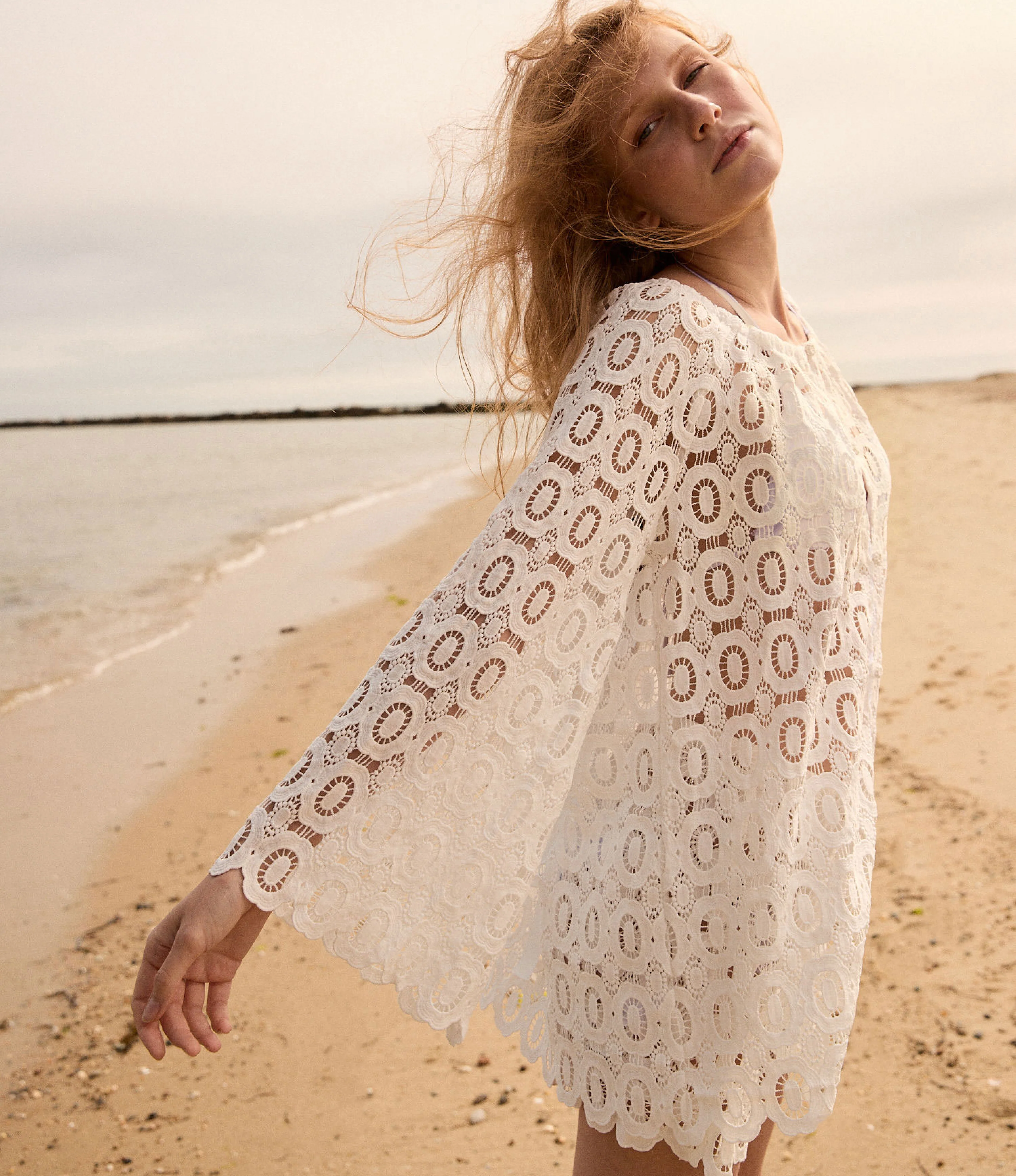 The Enella Tunic - White Lace - Image 3