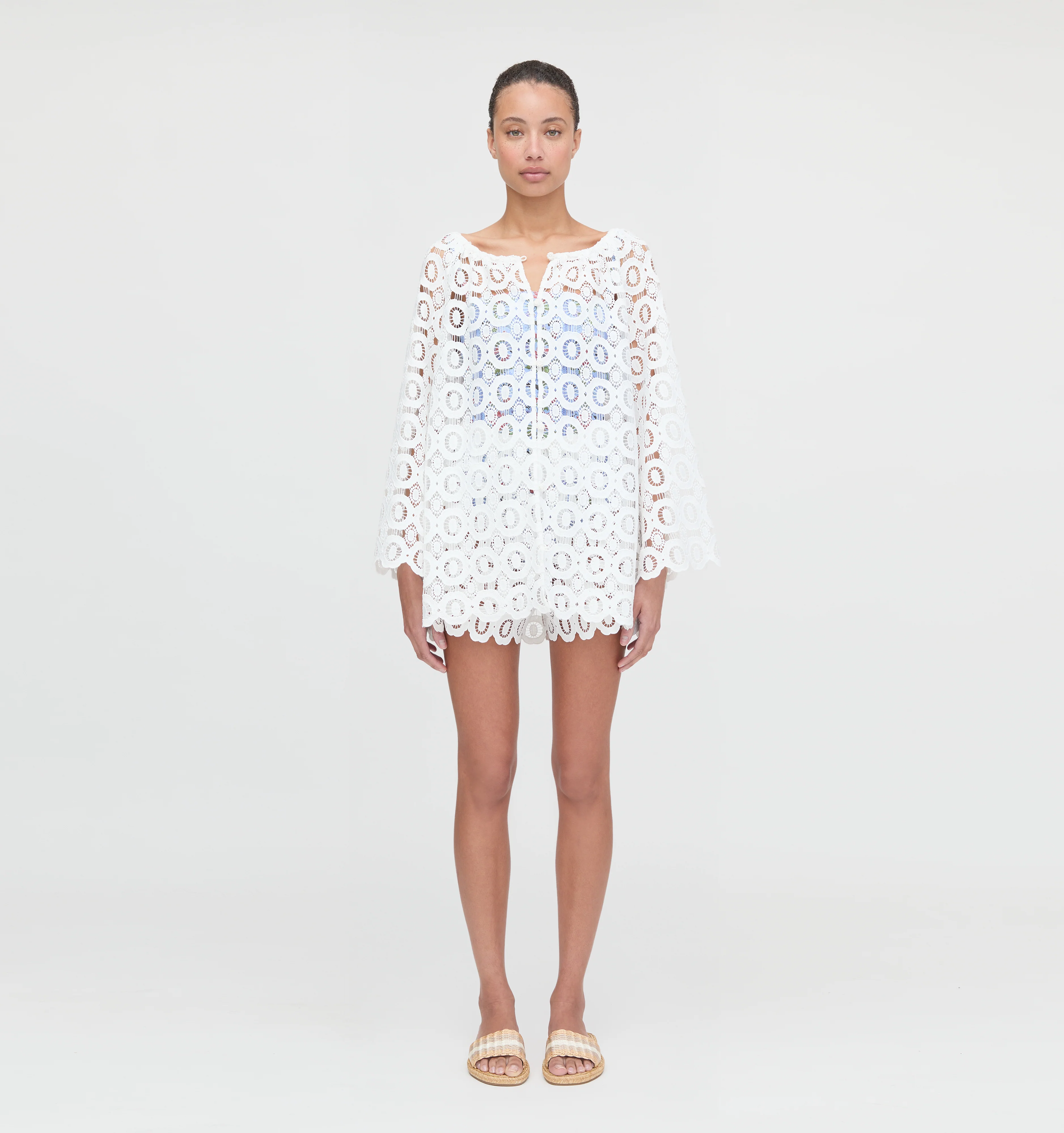 The Enella Tunic - White Lace - Image 5